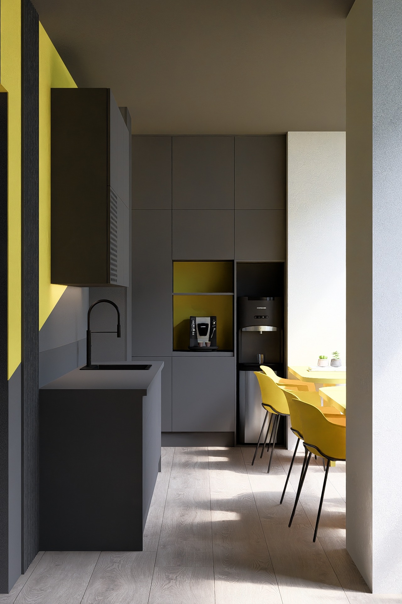 Amenajare chicinetă Clădire Birouri | RbyD 059 - Imagine 2 proiect design interior