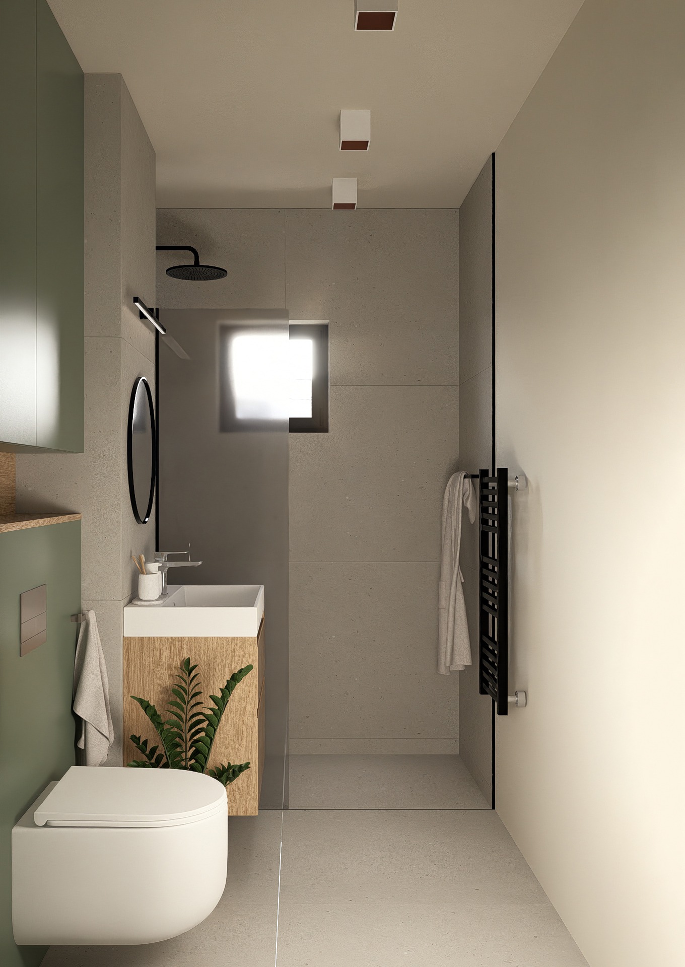 Amenajare Baie Apartament | RbyD 070 - Imagine 3 proiect design interior
