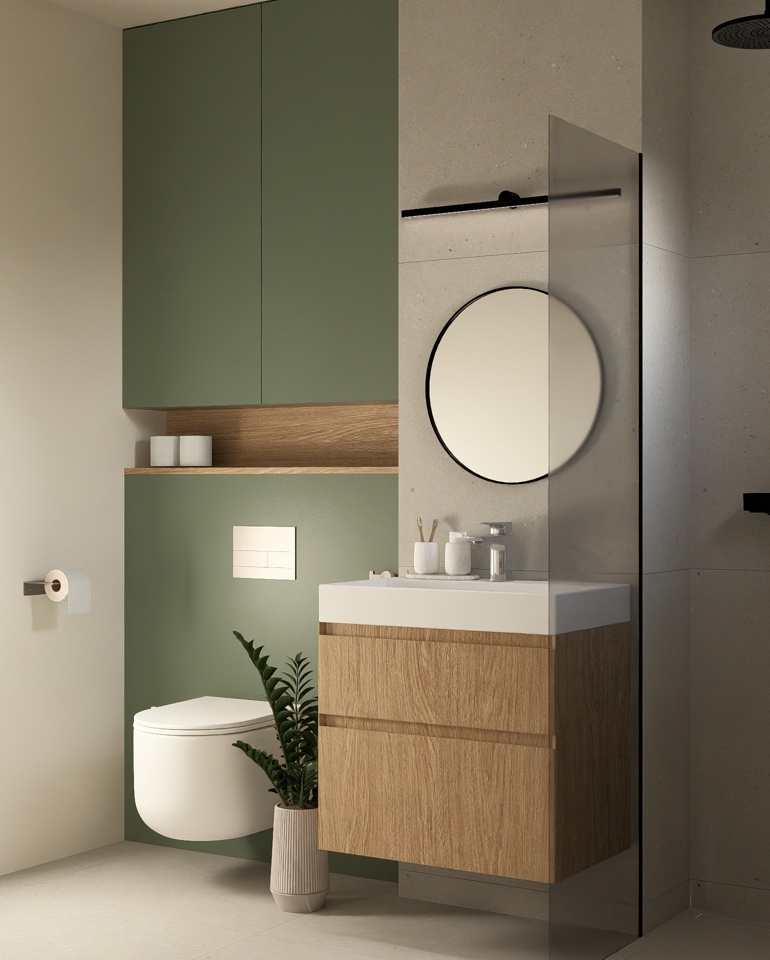 Amenajare Baie Apartament | RbyD 070 - Imagine 4 proiect design interior