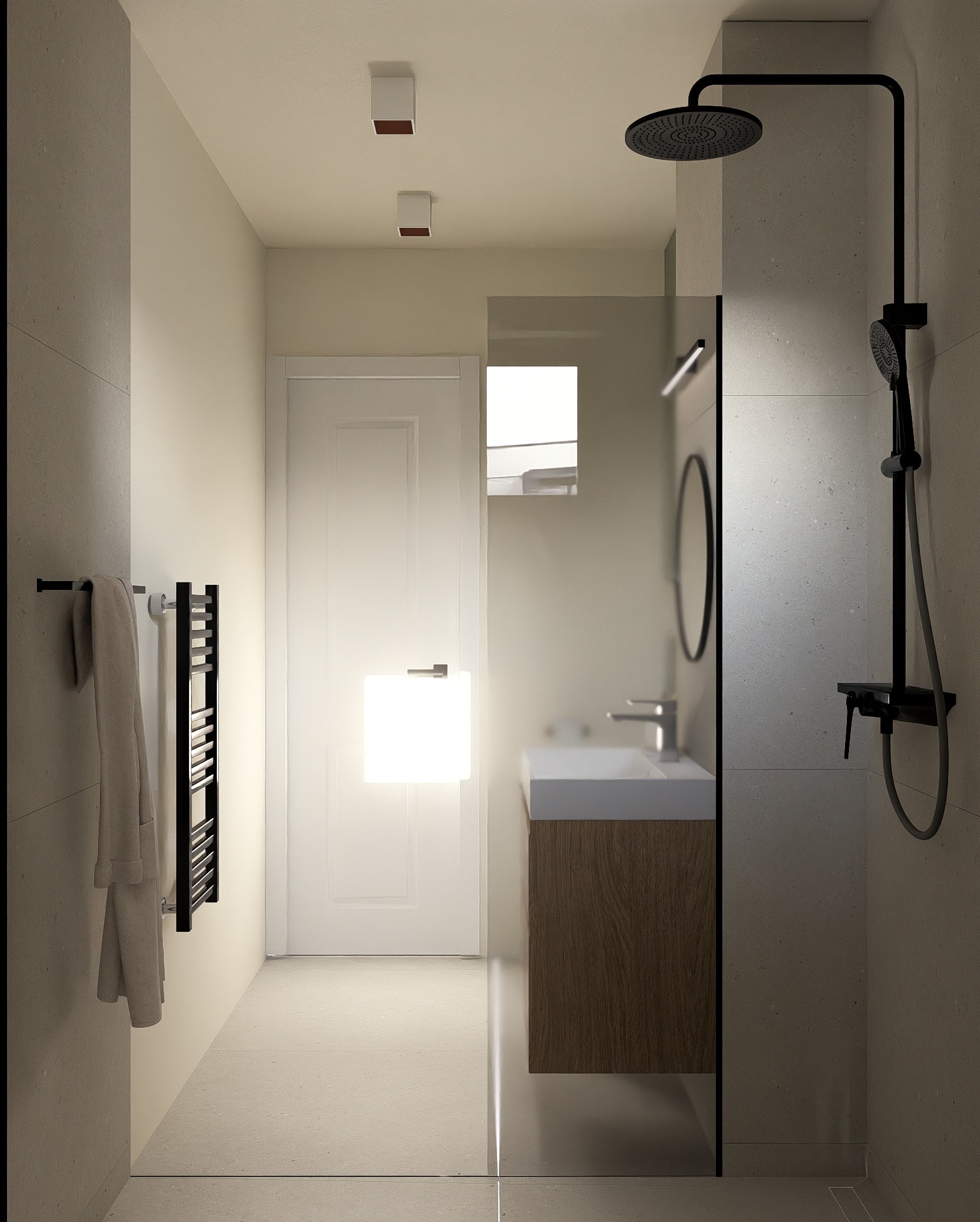Amenajare Baie Apartament | RbyD 070 - Imagine 5 proiect design interior
