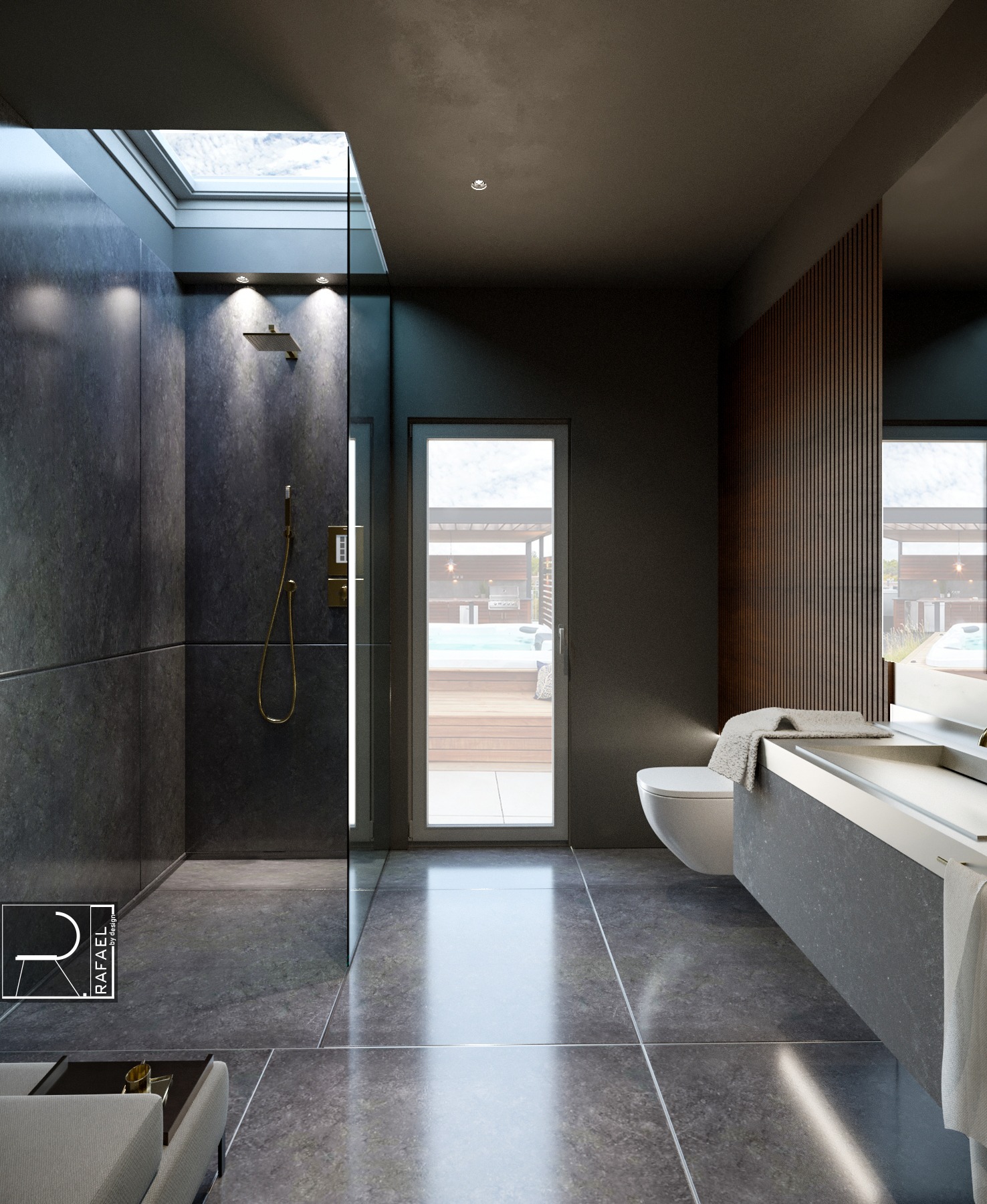 Amenajare Baie Casă | RbyD 015 - Imagine 3 proiect design interior