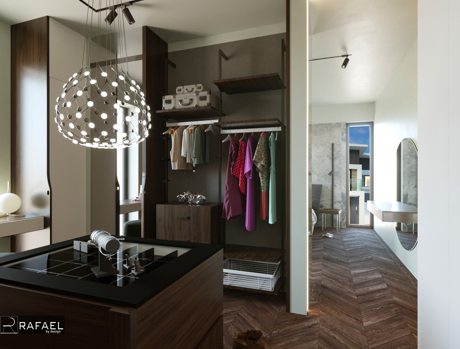 Amenajare Dressing Casă | RbyD 015 - Imagine 3 proiect design interior