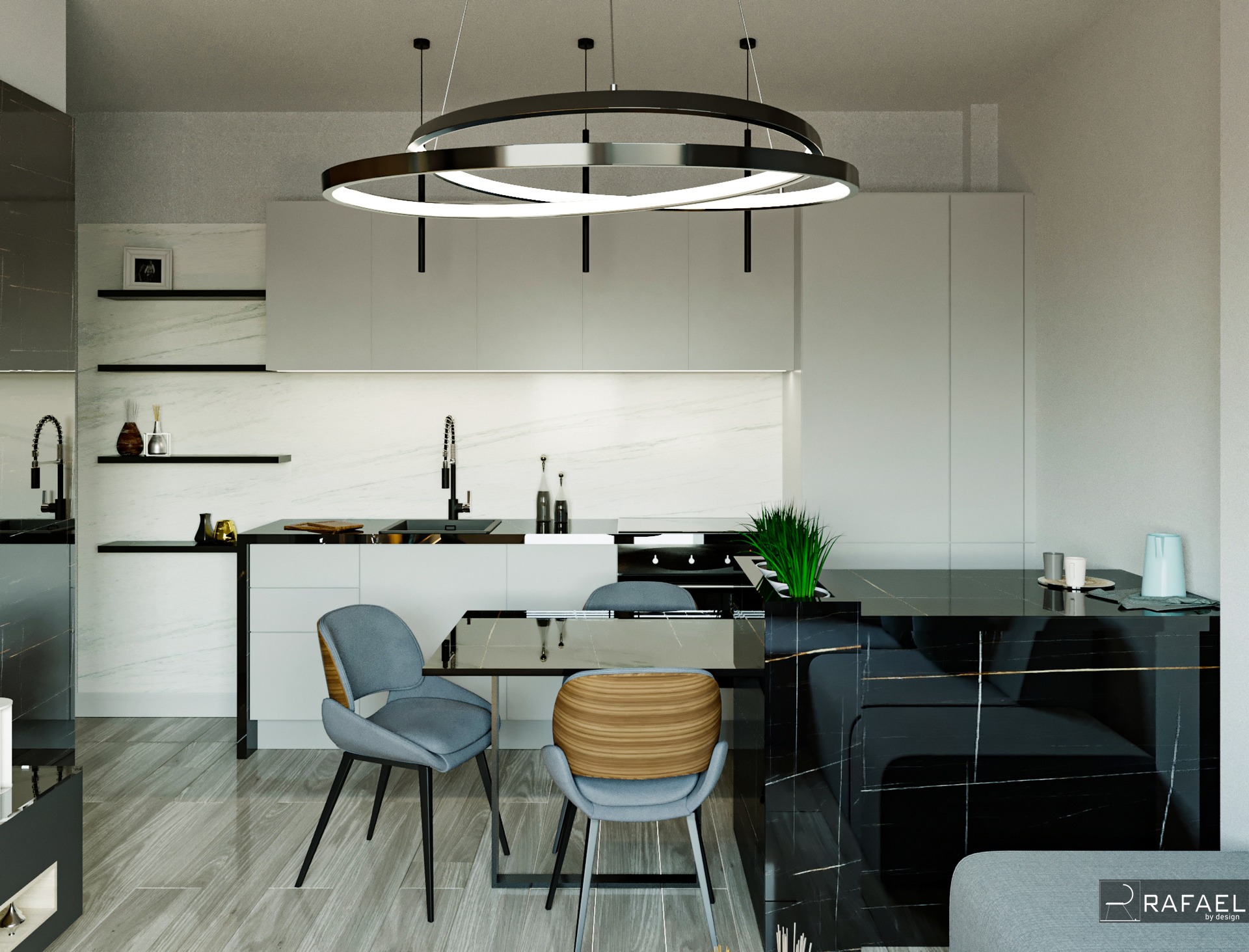 Amenajare Garsonieră | RbyD 024 - Imagine 4 proiect design interior