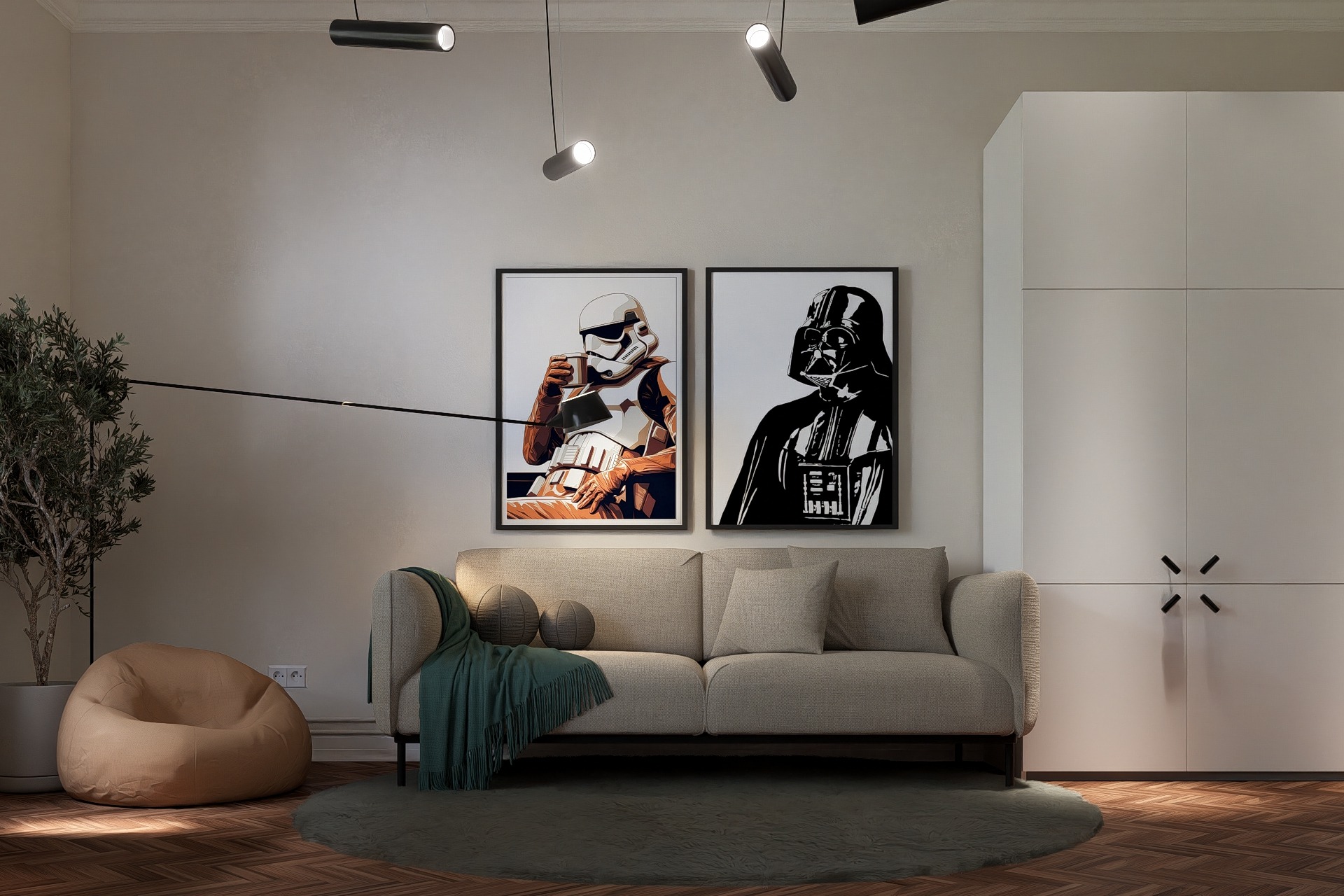 Renovare Camera copilului în Clădire Istorică | RbyD 035 - Imagine 3 proiect design interior