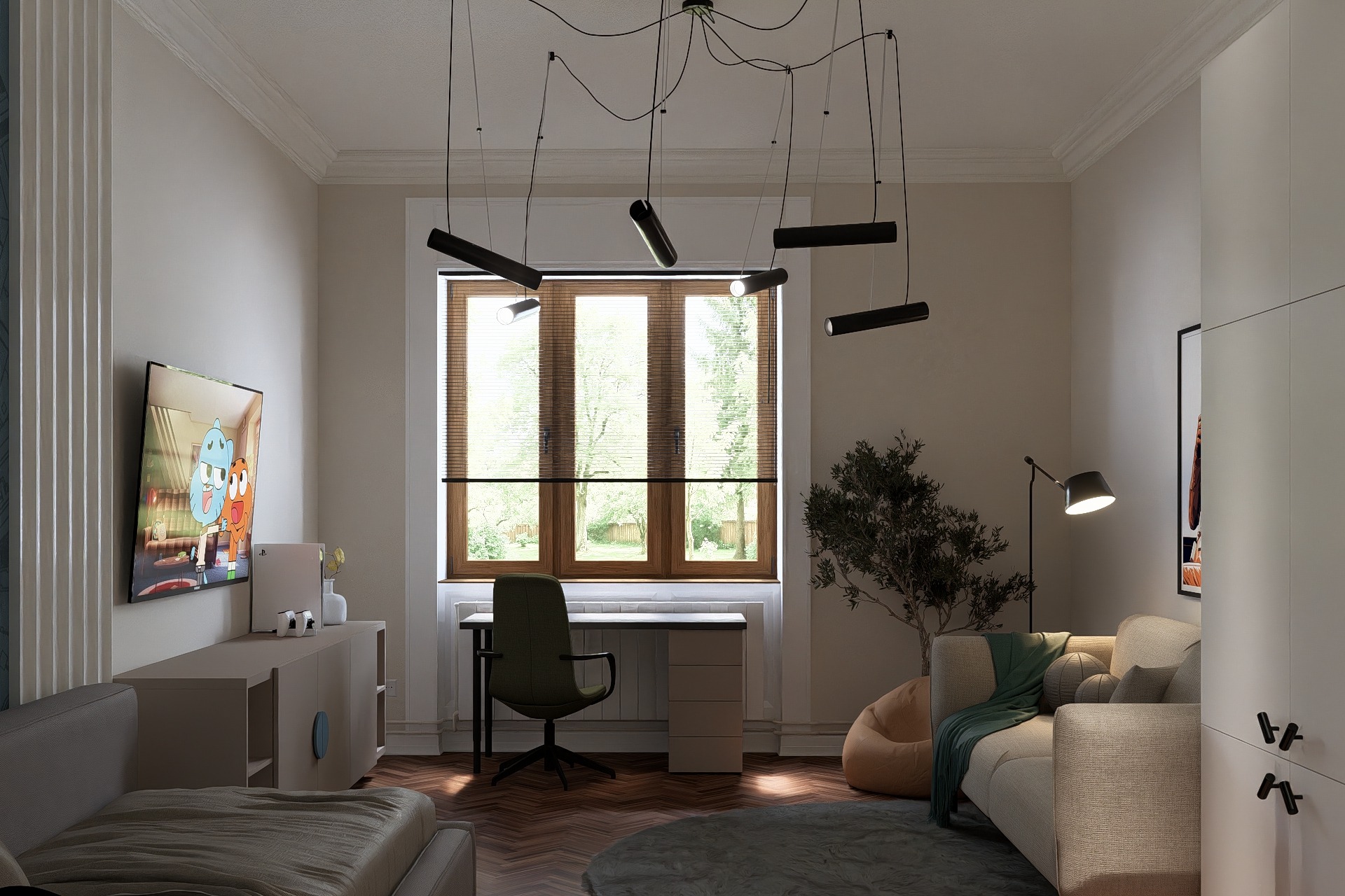 Renovare Camera copilului în Clădire Istorică | RbyD 035 - Imagine 4 proiect design interior