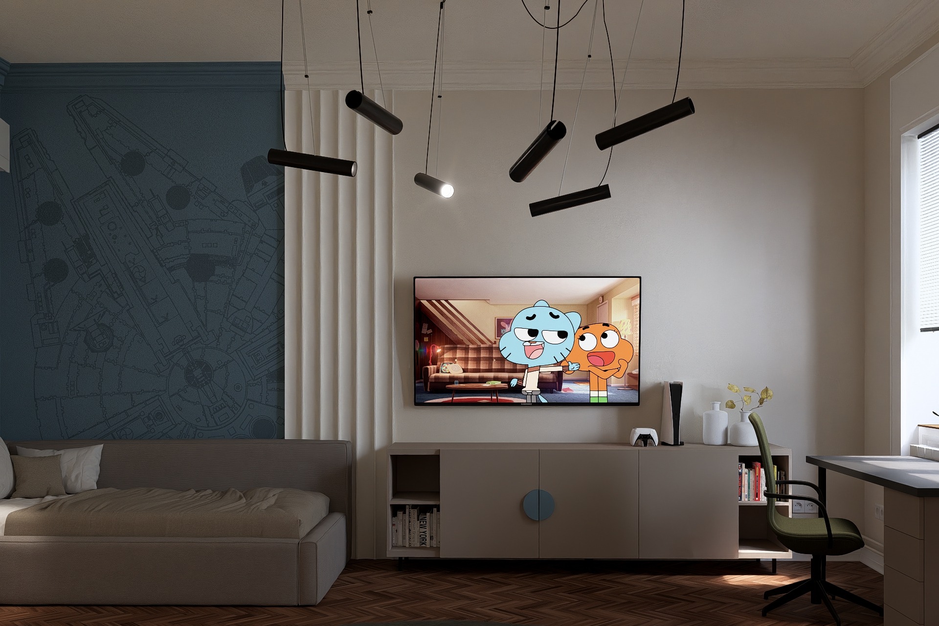 Renovare Camera copilului în Clădire Istorică | RbyD 035 - Imagine 8 proiect design interior