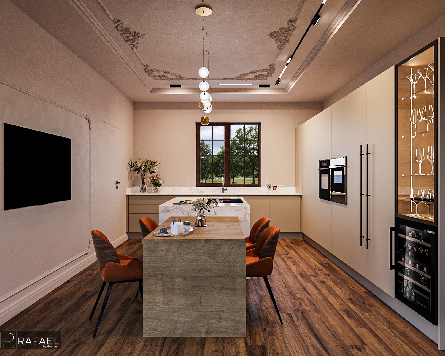 Amenajare Bucătărie Casă | RbyD 025 - Imagine principală proiect design interior