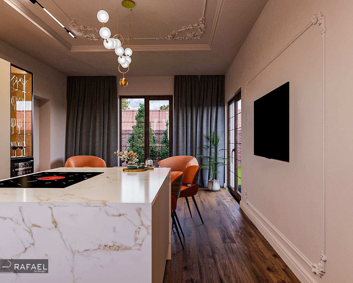 Amenajare Bucătărie Casă | RbyD 025 - Imagine 4 proiect design interior