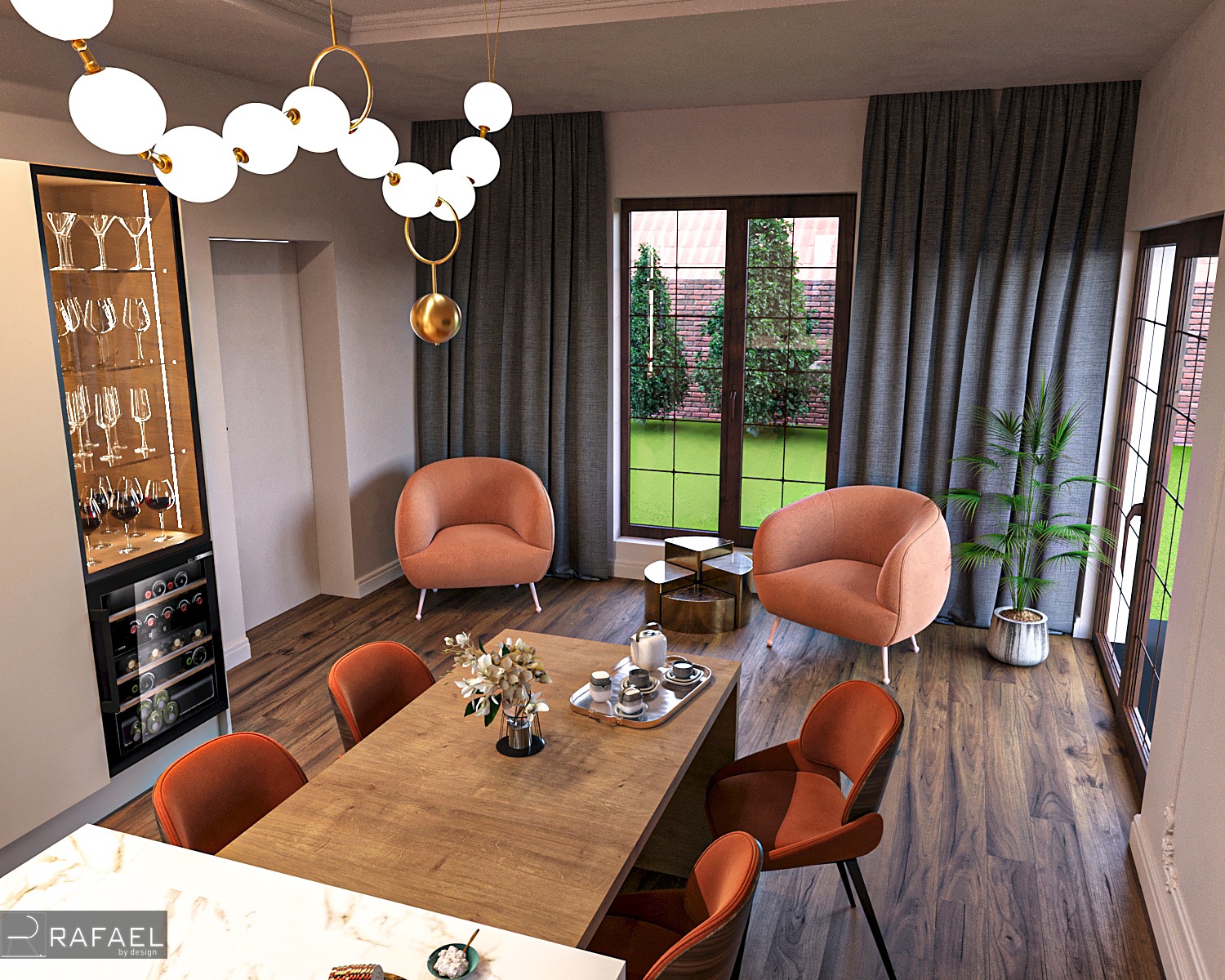 Amenajare Bucătărie Casă | RbyD 025 - Imagine 5 proiect design interior