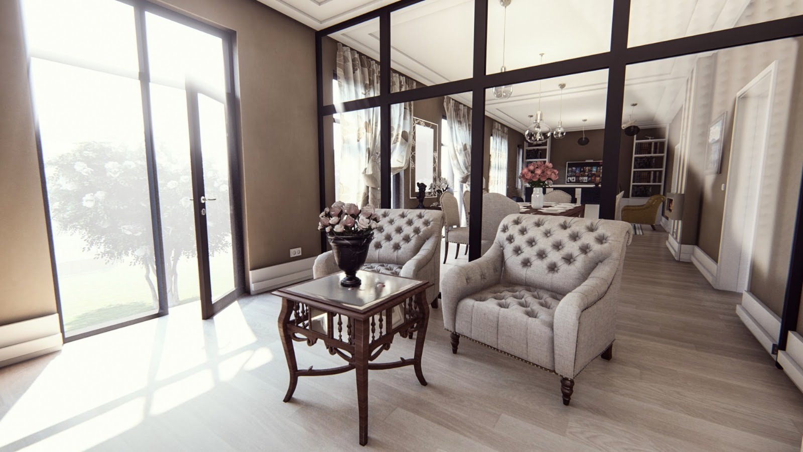 Amenajare Living și Dining Casă | RbyD 007 - Imagine 2 proiect design interior