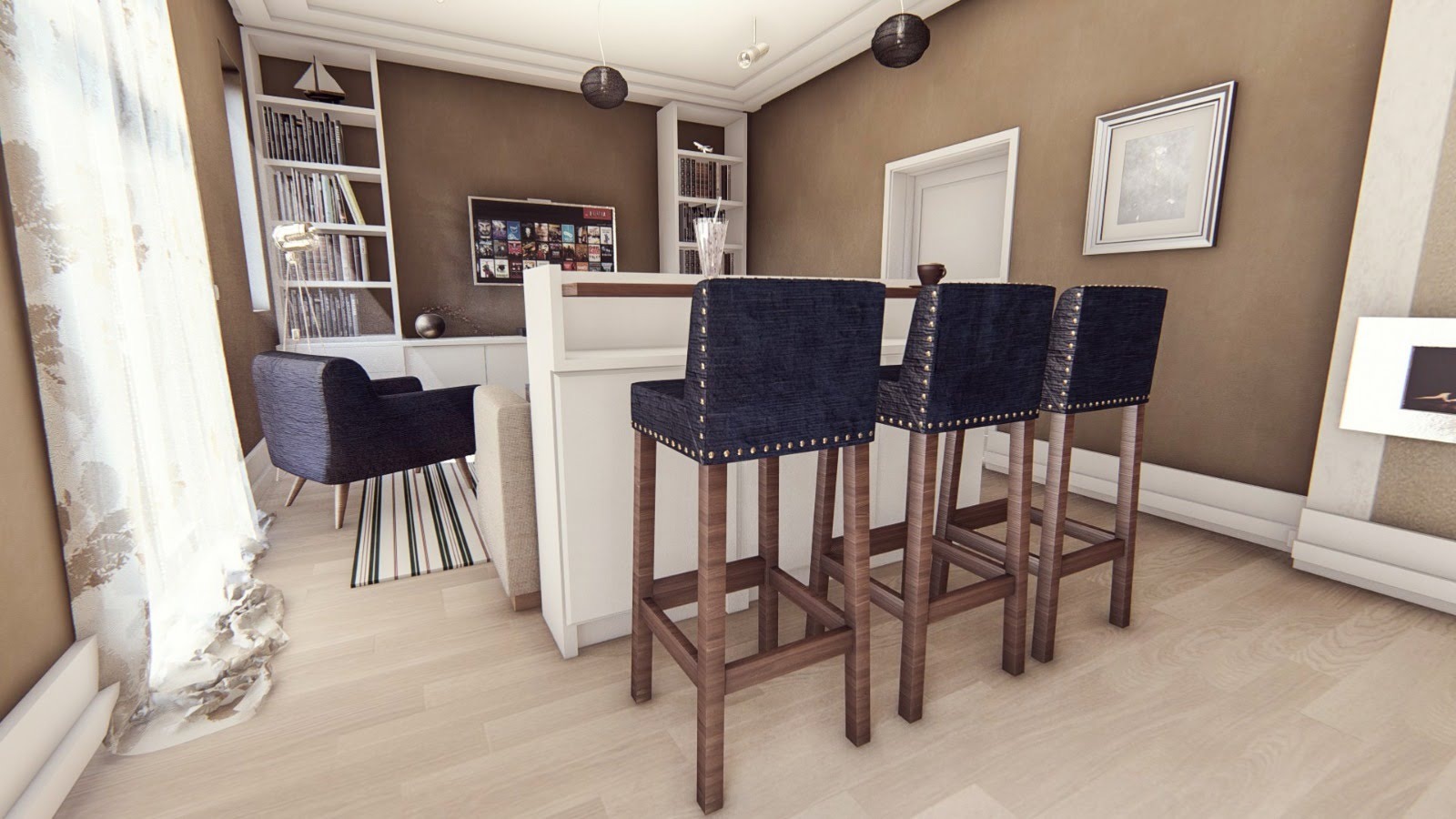 Amenajare Living și Dining Casă | RbyD 007 - Imagine 3 proiect design interior