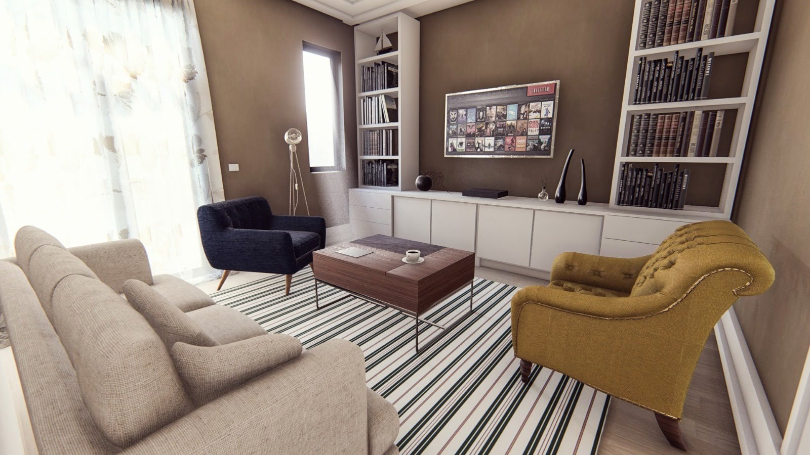 Amenajare Living și Dining Casă | RbyD 007 - Imagine 5 proiect design interior