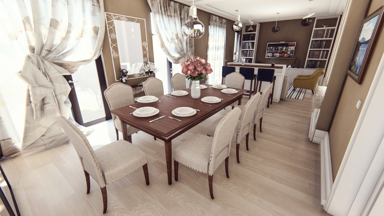 Amenajare Living și Dining Casă | RbyD 007 - Imagine 9 proiect design interior