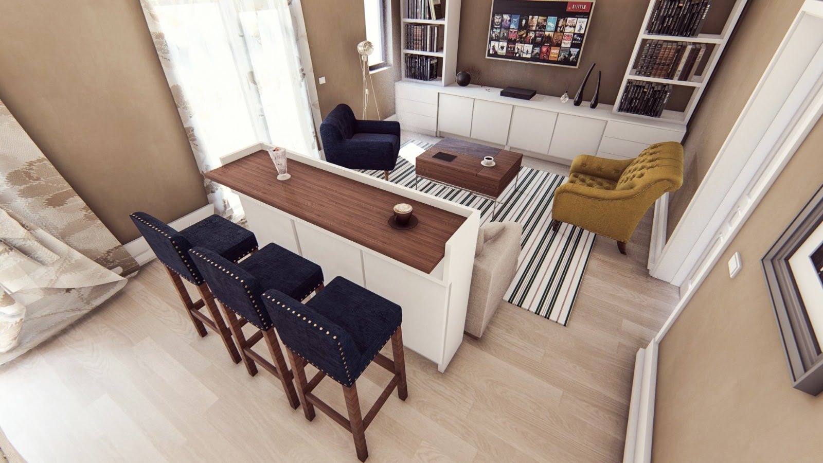 Amenajare Living și Dining Casă | RbyD 007 - Imagine 11 proiect design interior