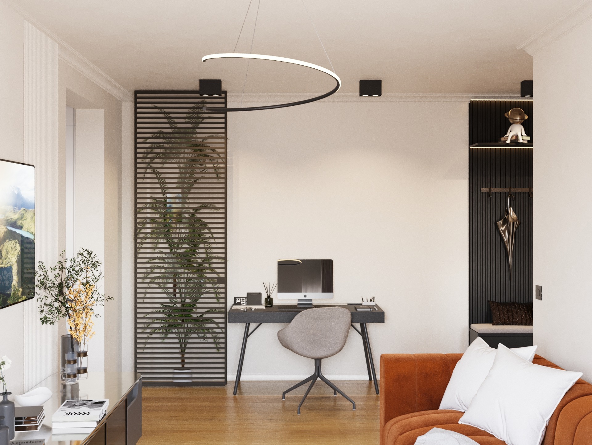 Amenajare Living Apartament | RbyD 052 - Imagine 3 proiect design interior