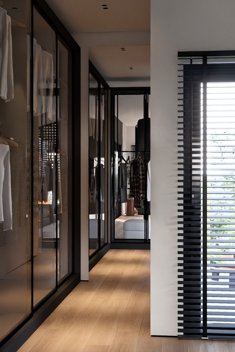 Proiect Design Interior Casa | RbyD 071 - Proiect Dressing în Dumbrăvița, România (6 fotografii)