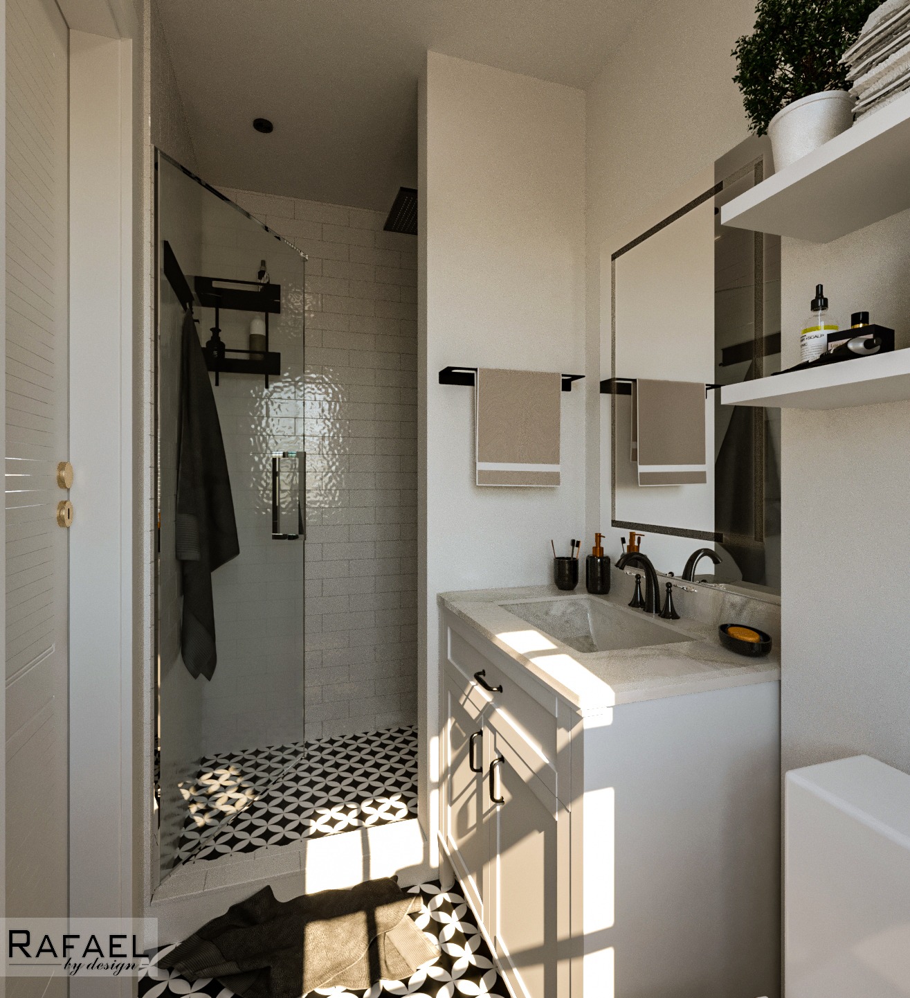 Renovare Baie Casă | RbyD 018 - Imagine principală proiect design interior