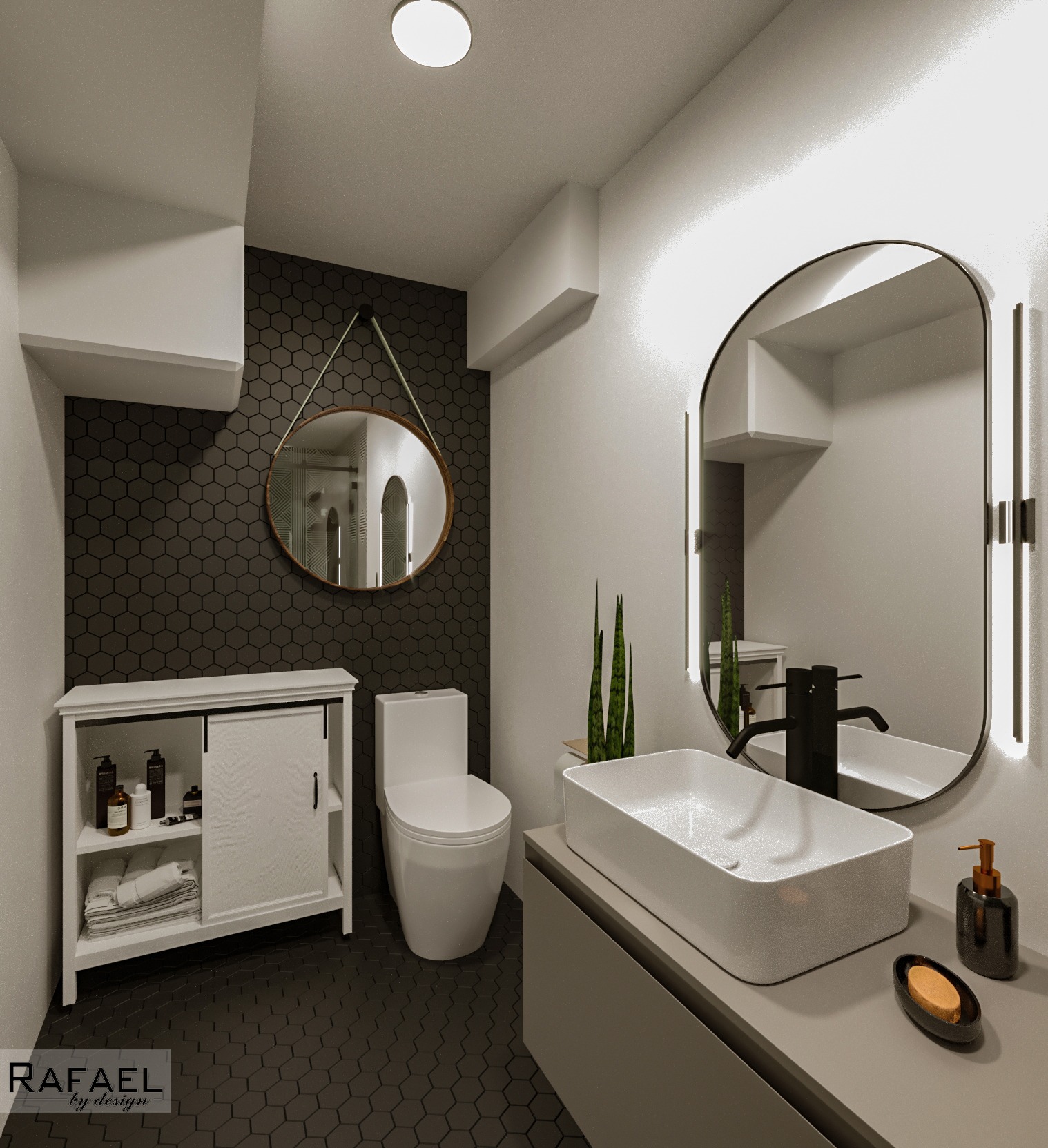 Renovare Baie Casă | RbyD 018 - Imagine 6 proiect design interior