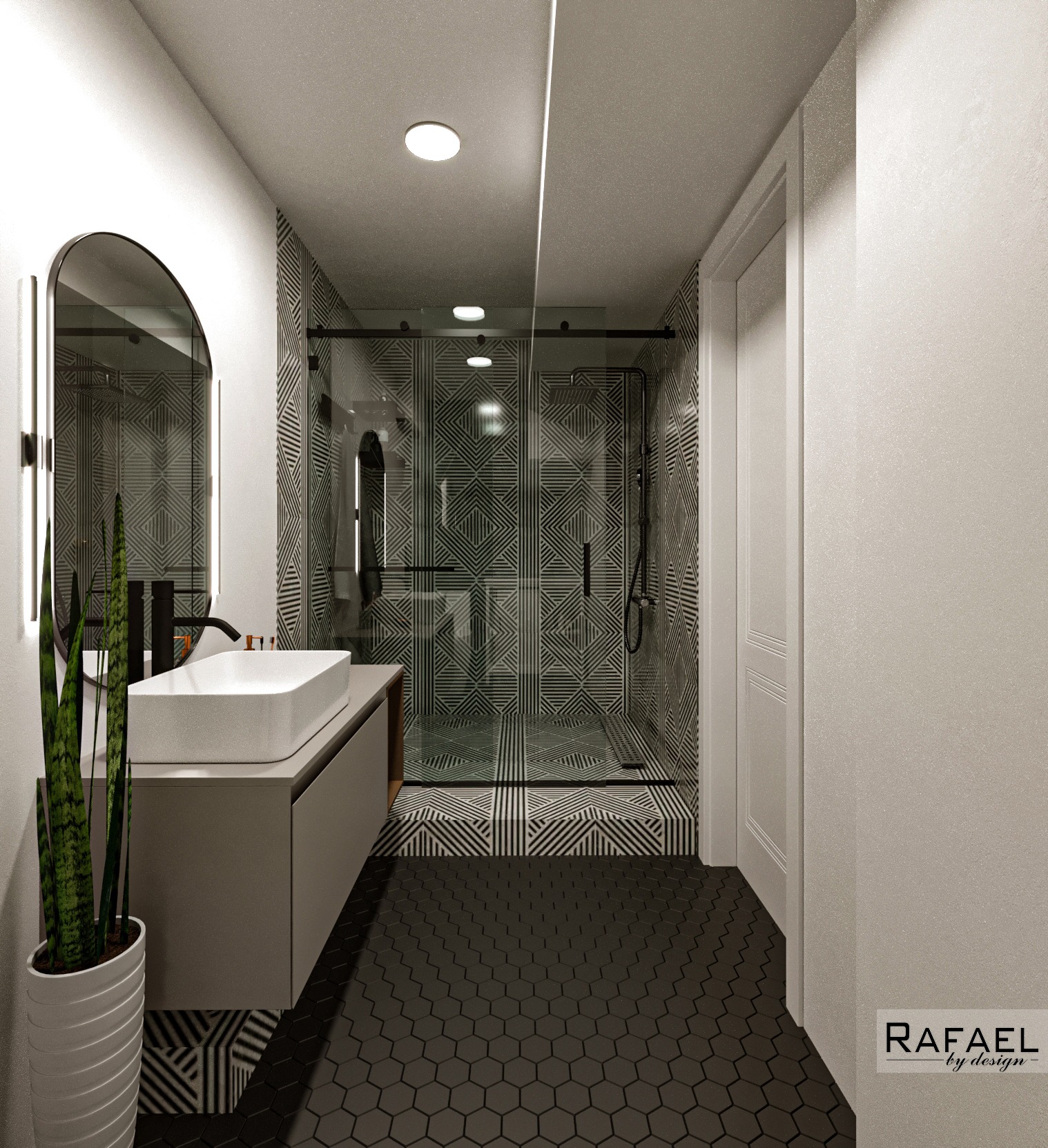 Renovare Baie Casă | RbyD 018 - Imagine 7 proiect design interior