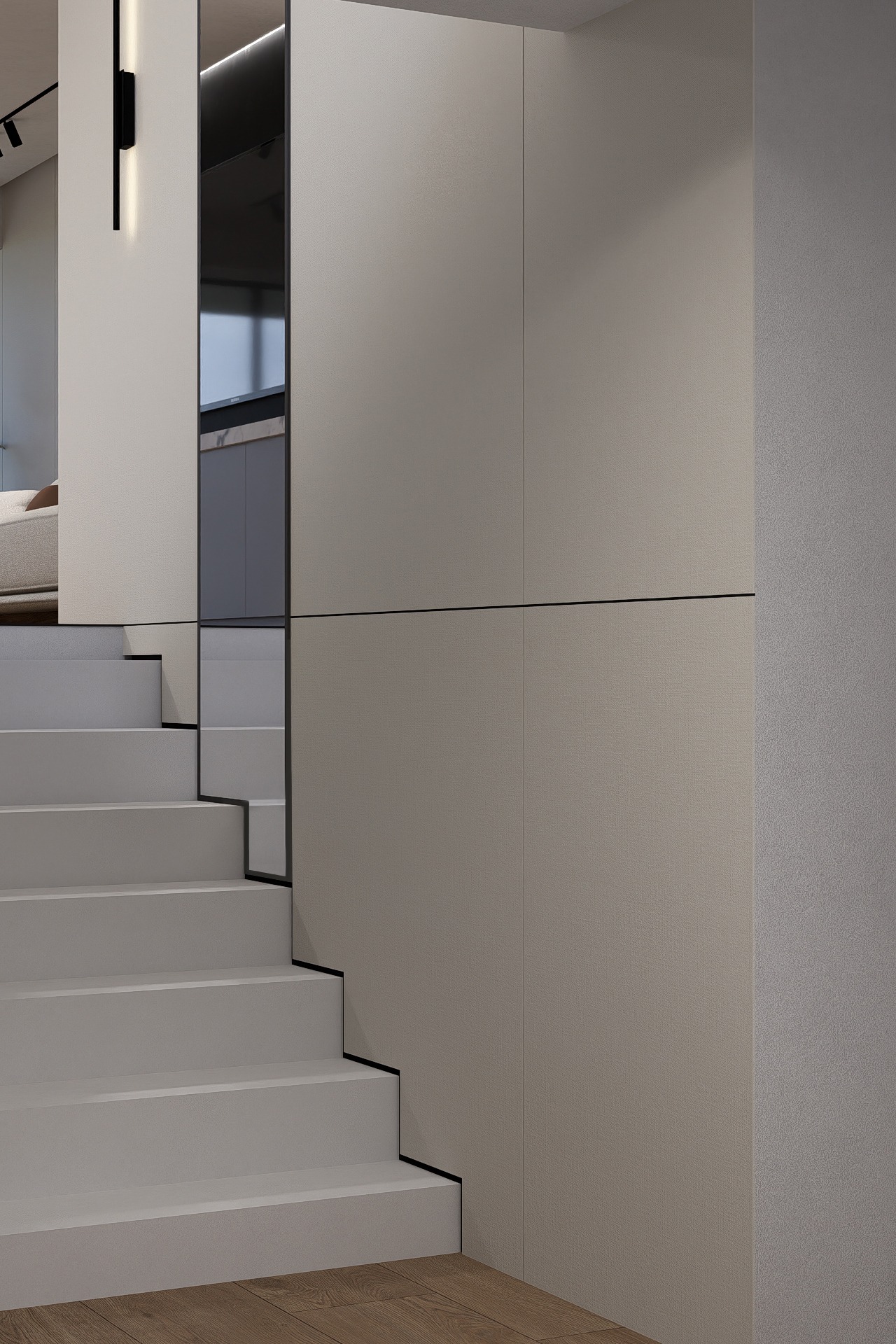 Amenajare Scară interioară Apartament | RbyD 054 - Imagine principală proiect design interior