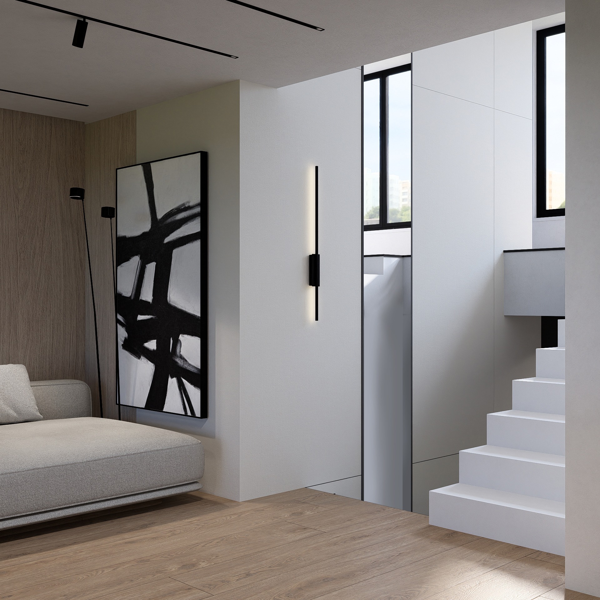 Amenajare Scară interioară Apartament | RbyD 054 - Imagine 4 proiect design interior