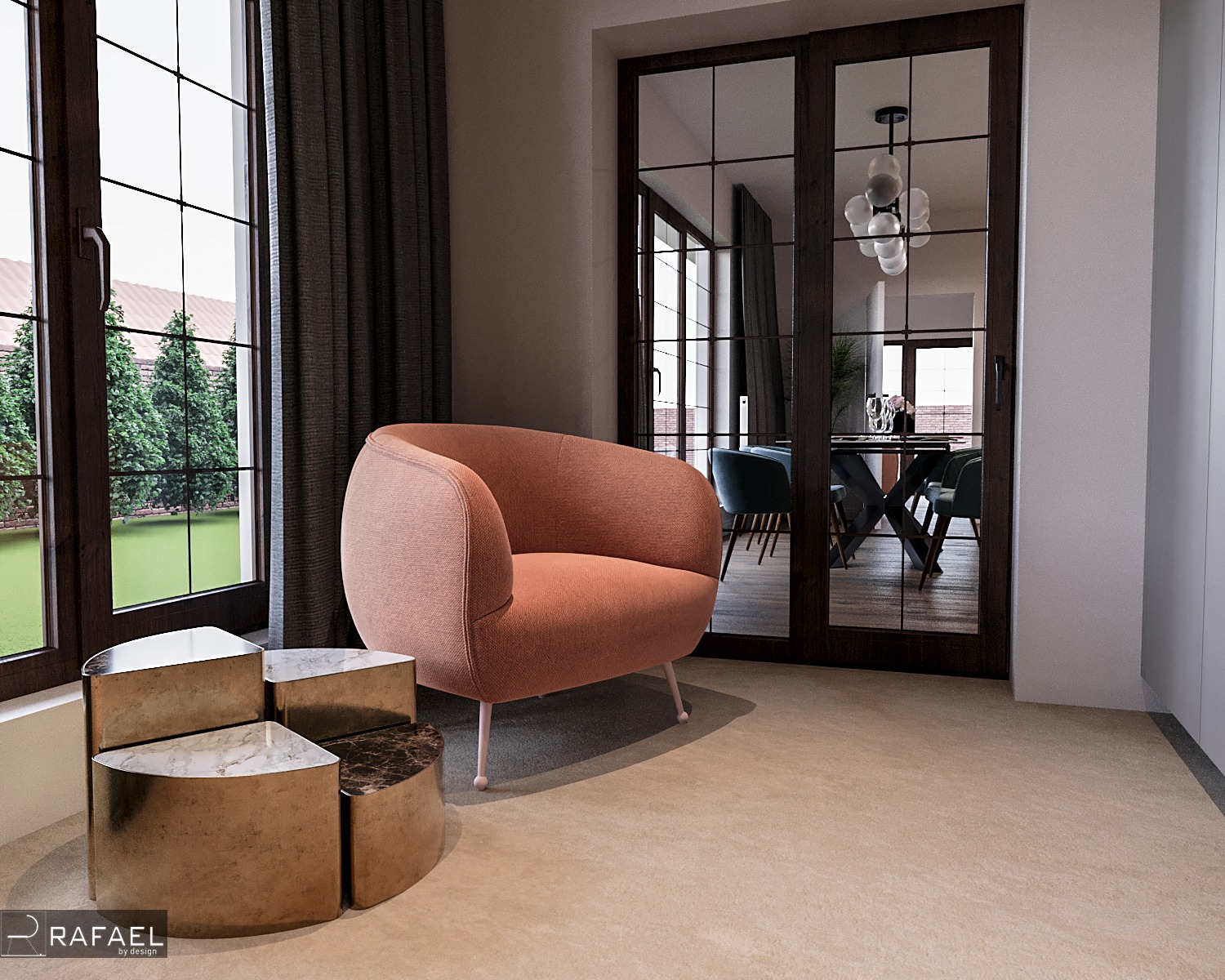 Amenajare Hol Casă | RbyD 025 - Imagine principală proiect design interior