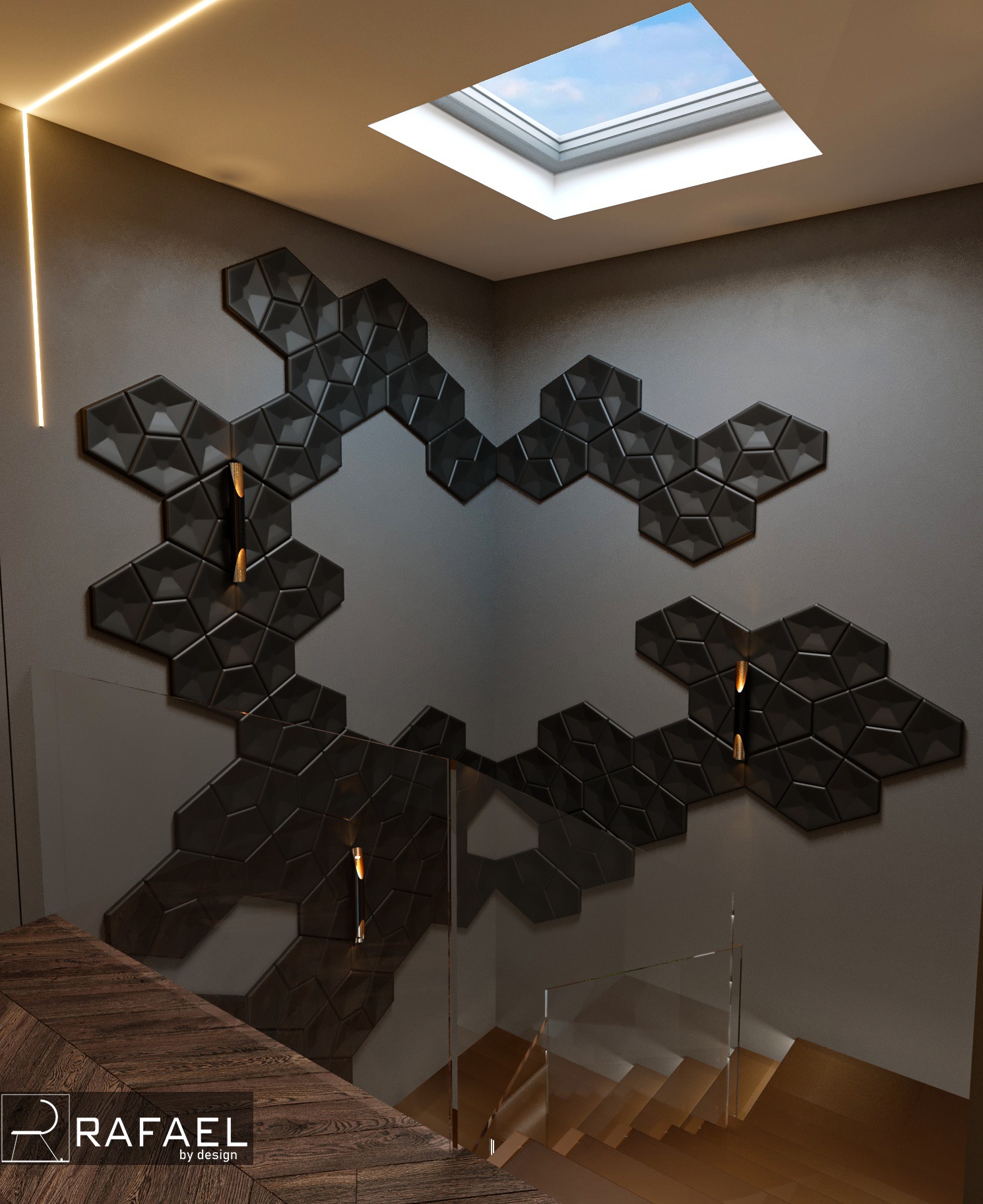 Amenajare Scară Interioară Casă | RbyD 015 - Imagine 3 proiect design interior