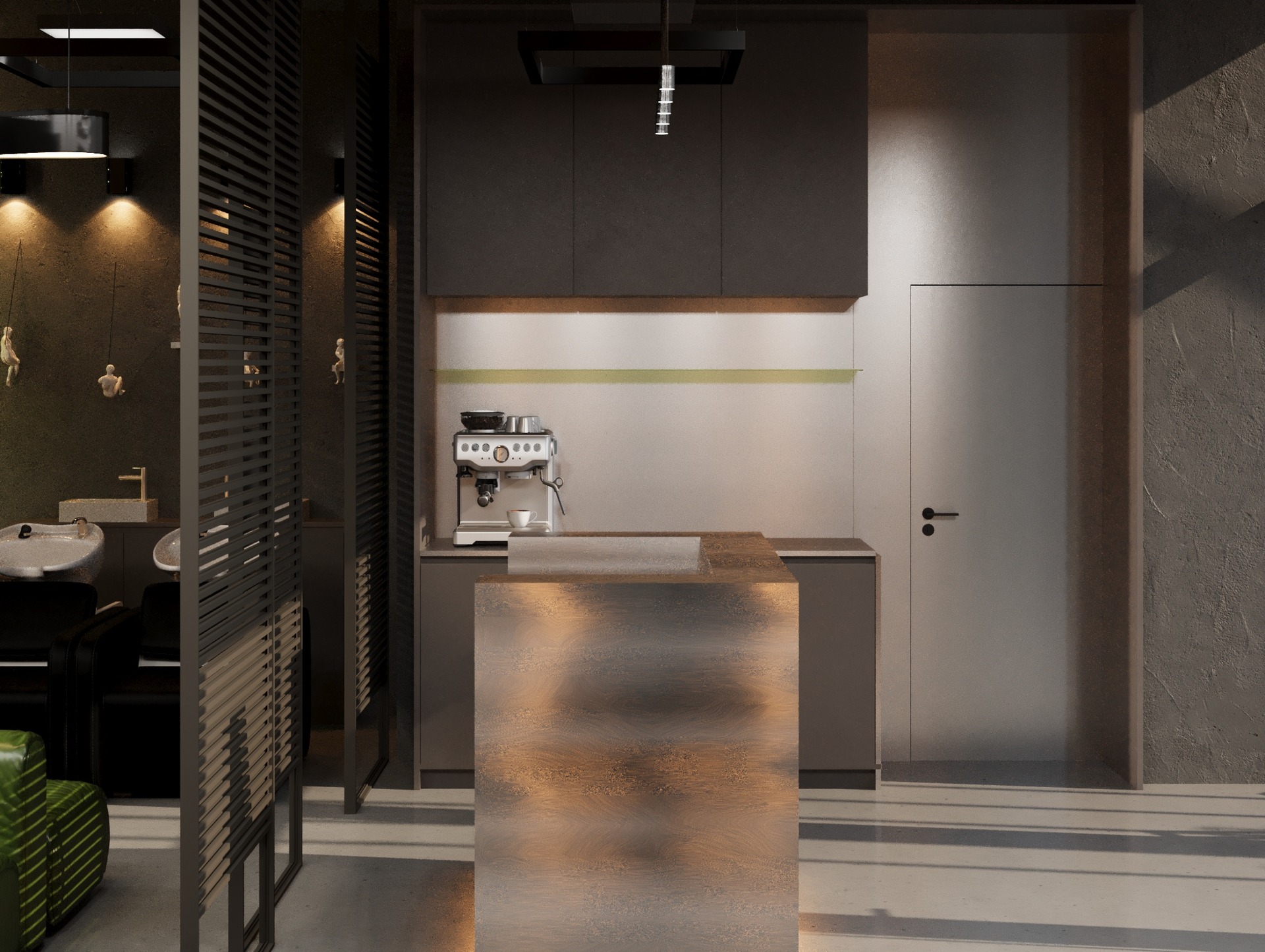 Amenajare Barber Shop | RbyD 072 - Imagine 4 proiect design interior
