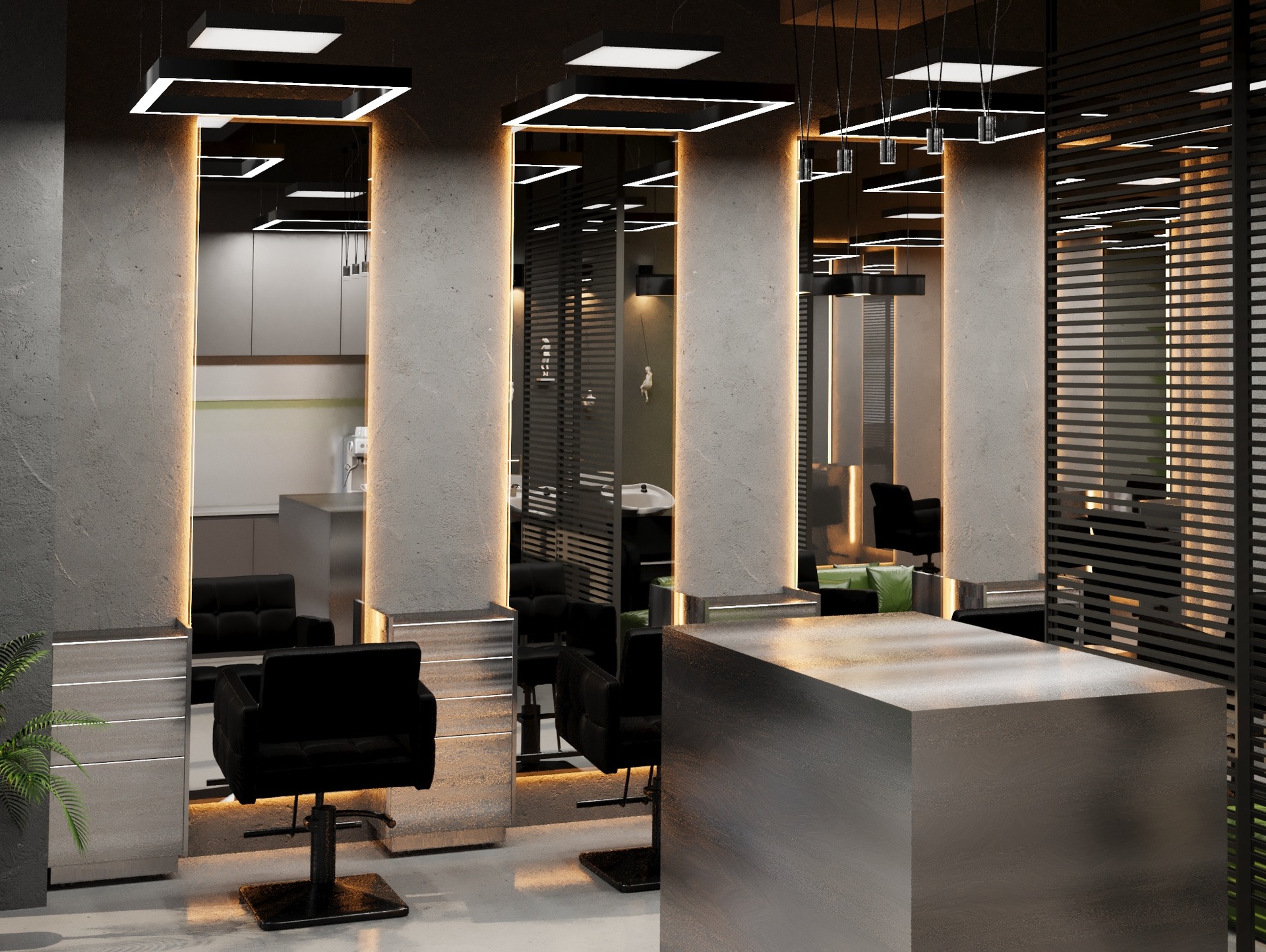 Amenajare Barber Shop | RbyD 072 - Imagine 5 proiect design interior