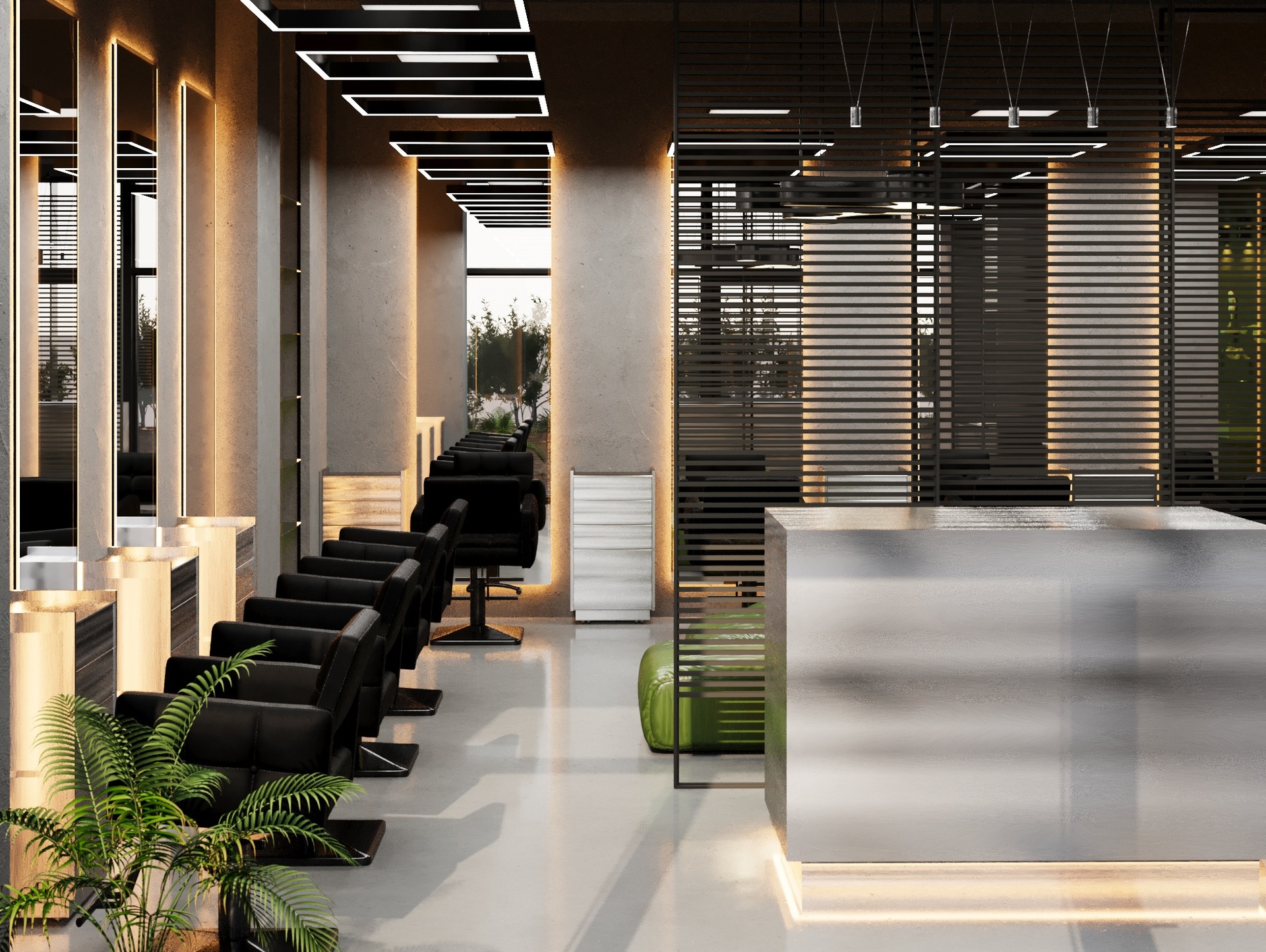 Amenajare Barber Shop | RbyD 072 - Imagine 6 proiect design interior
