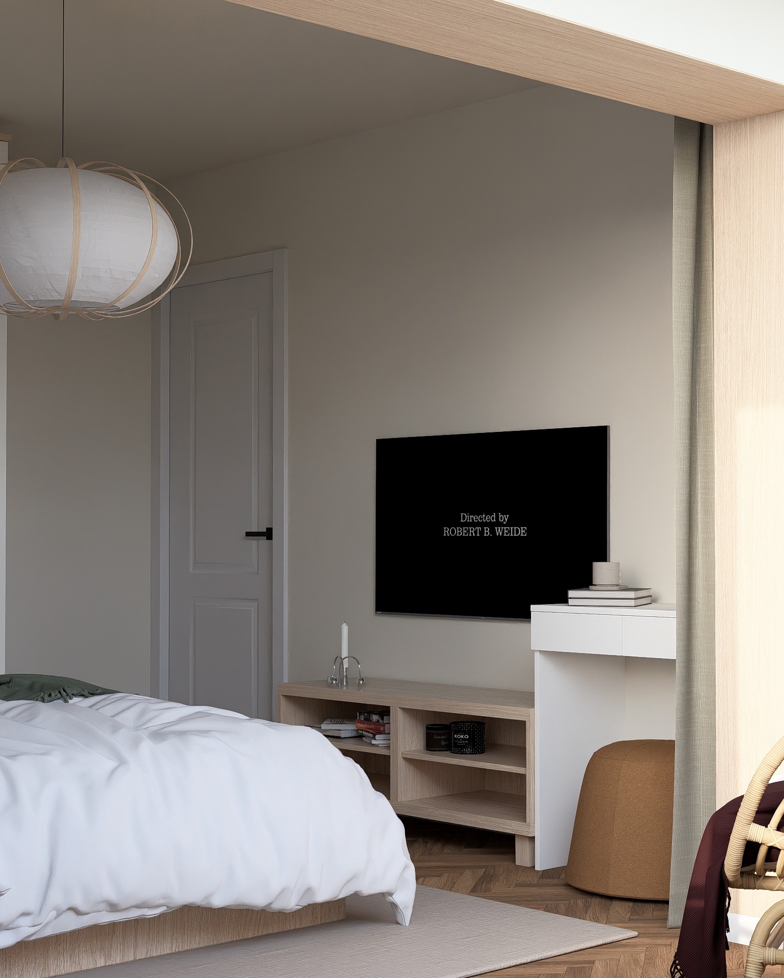 Amenajare Dormitor Apartament | RbyD 070 - Imagine 5 proiect design interior