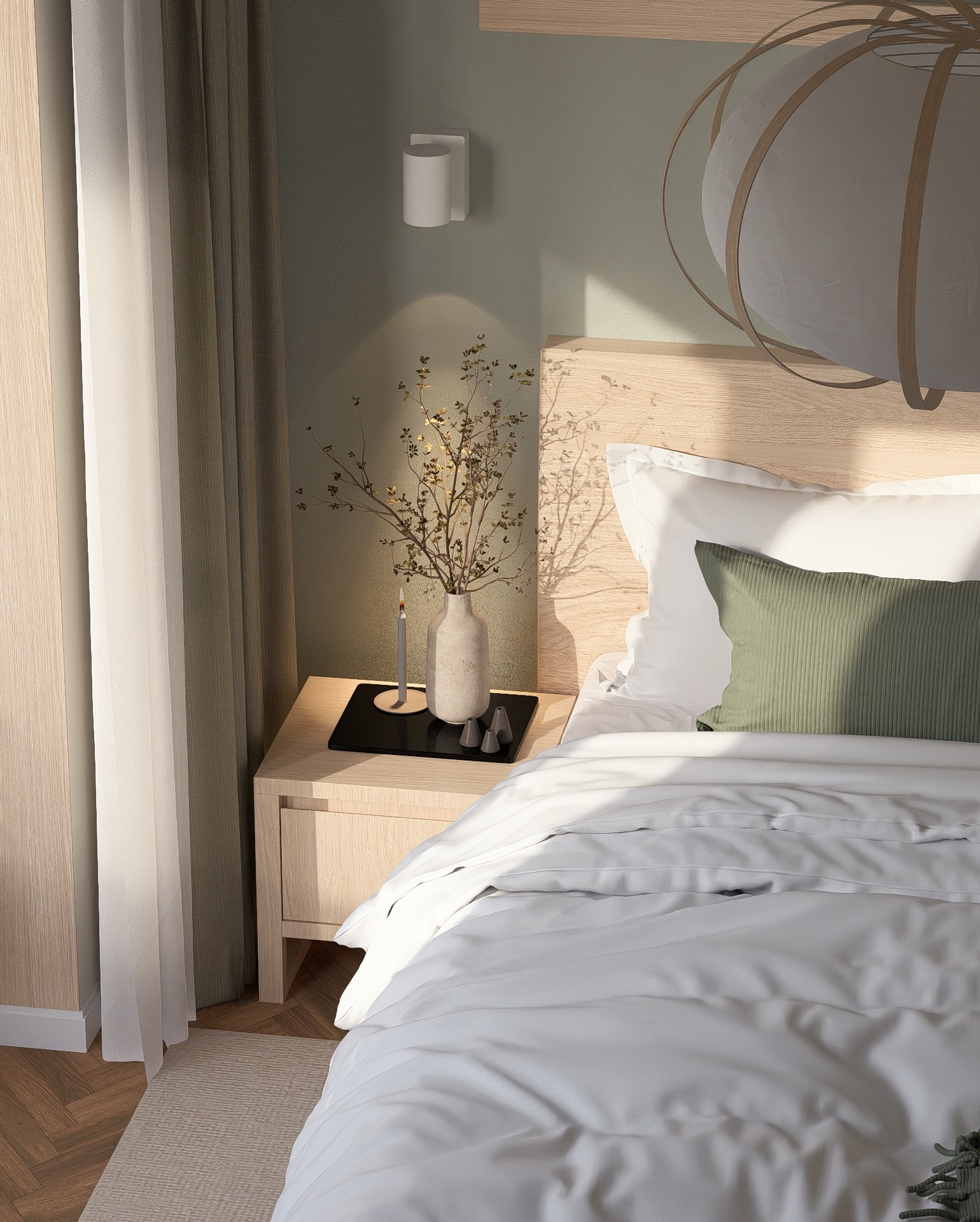 Amenajare Dormitor Apartament | RbyD 070 - Imagine principală proiect design interior