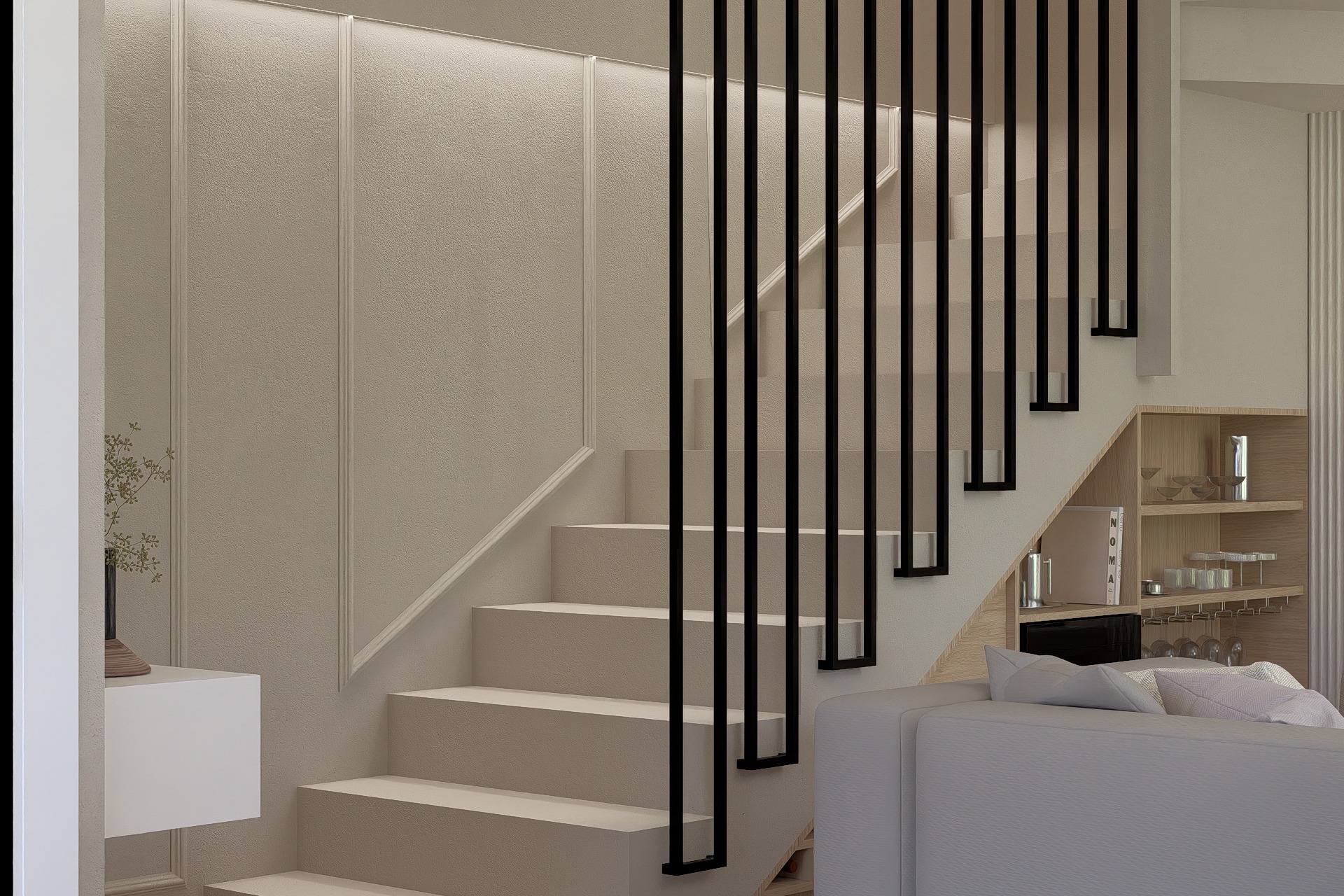 Amenajare Scară interioară Casă | RbyD 061 - Imagine principală proiect design interior