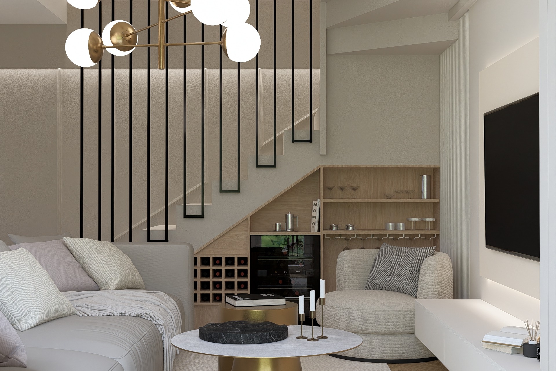 Amenajare Scară interioară Casă | RbyD 061 - Imagine 2 proiect design interior