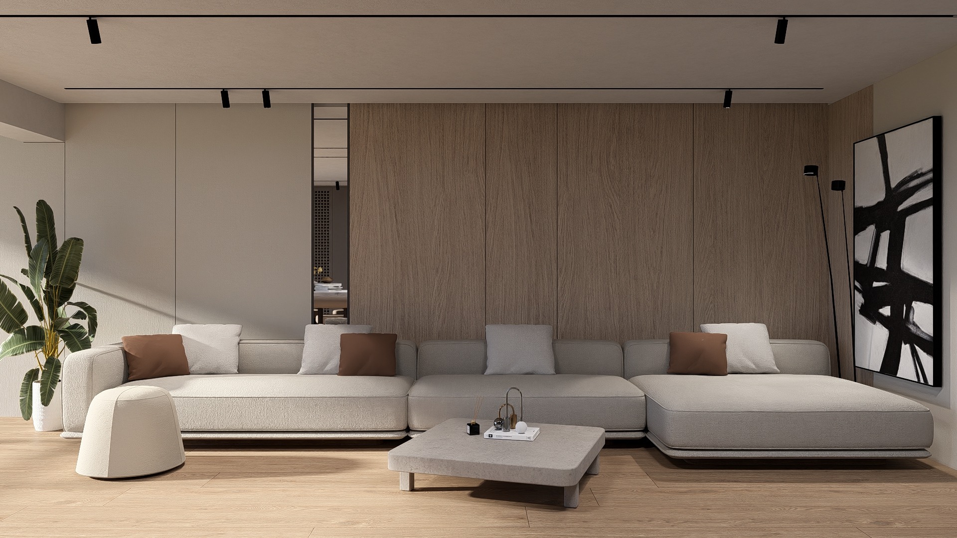 Amenajare Living Apartament | RbyD 054 - Imagine principală proiect design interior