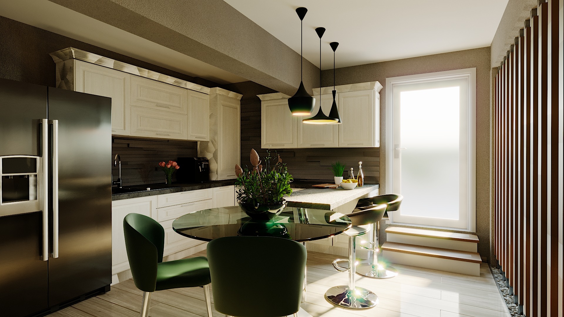 Amenajare Bucătărie Apartament | RbyD 009 - Imagine principală proiect design interior