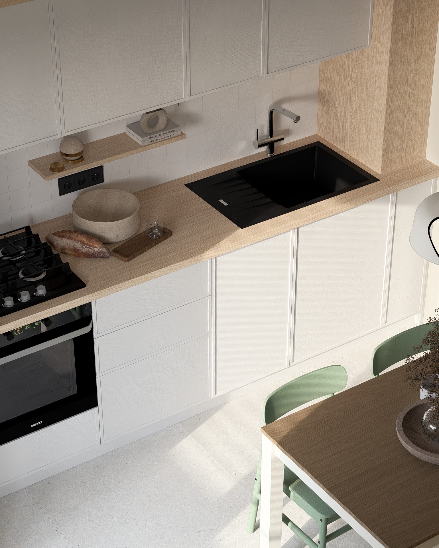 Amenajare Bucatarie Apartament | RbyD 070 - Imagine 5 proiect design interior