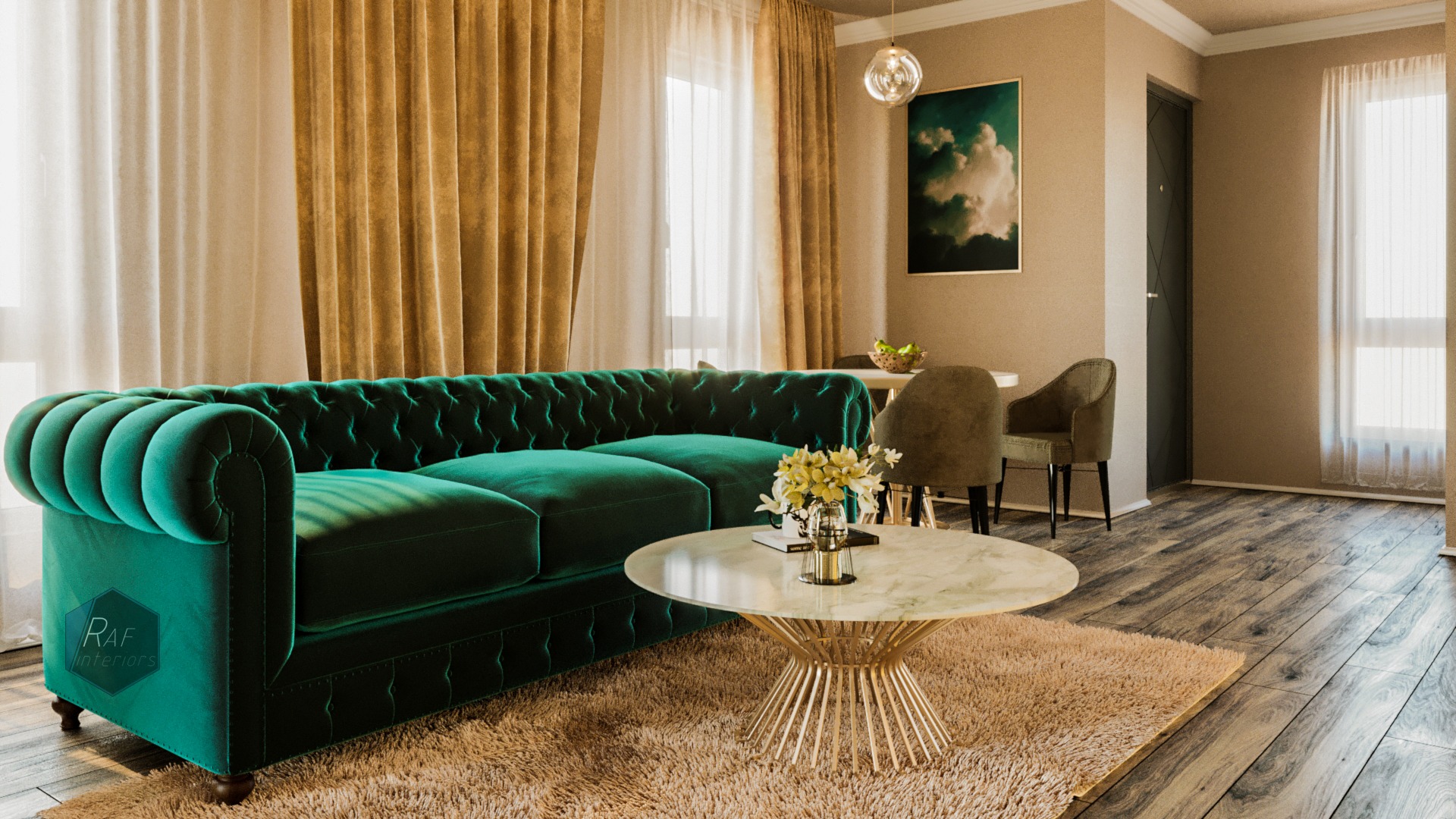 Amenajare Living Casă | RbyD 014 - Imagine 2 proiect design interior