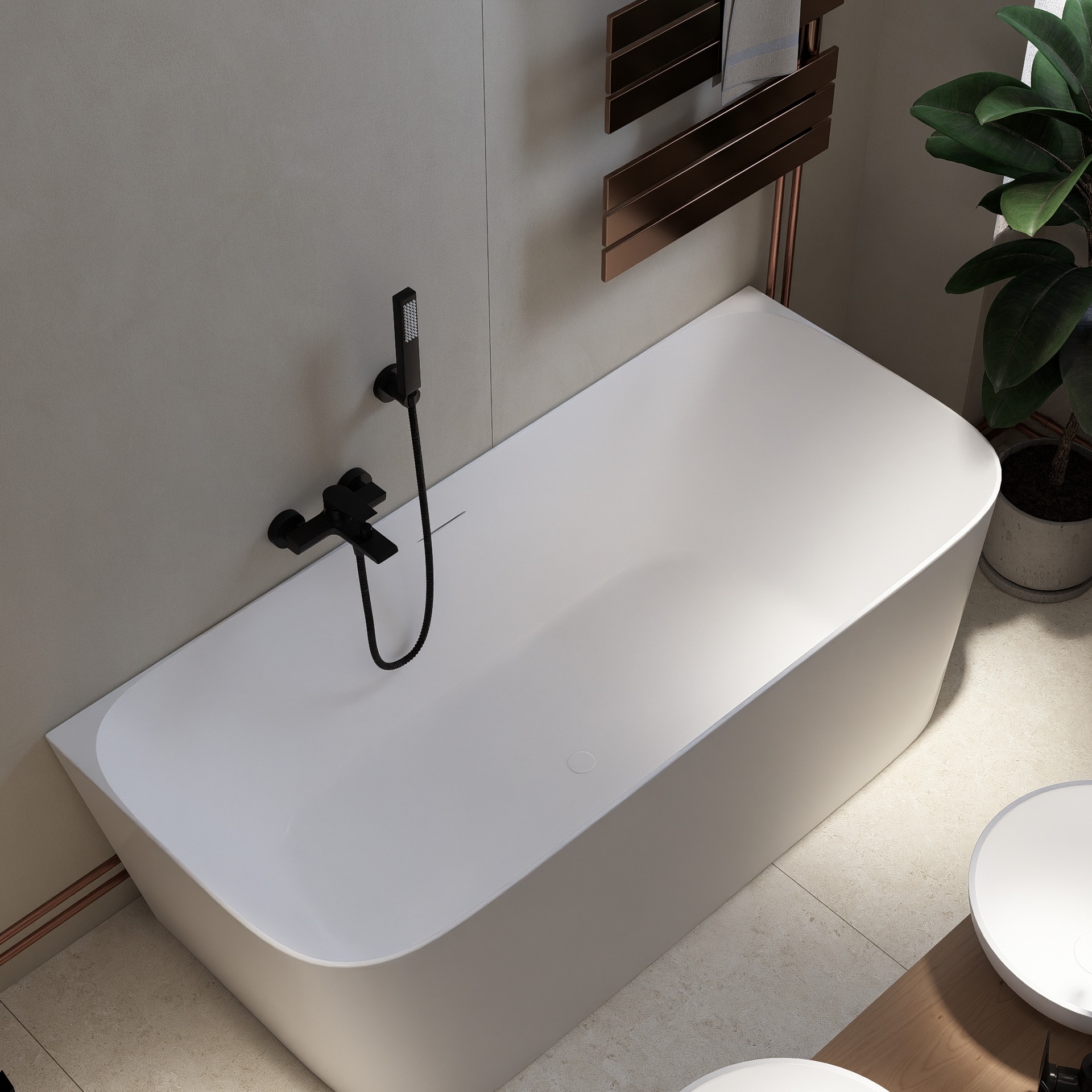 Renovare Baie în Clădire Istorică | RbyD 035 - Imagine principală proiect design interior