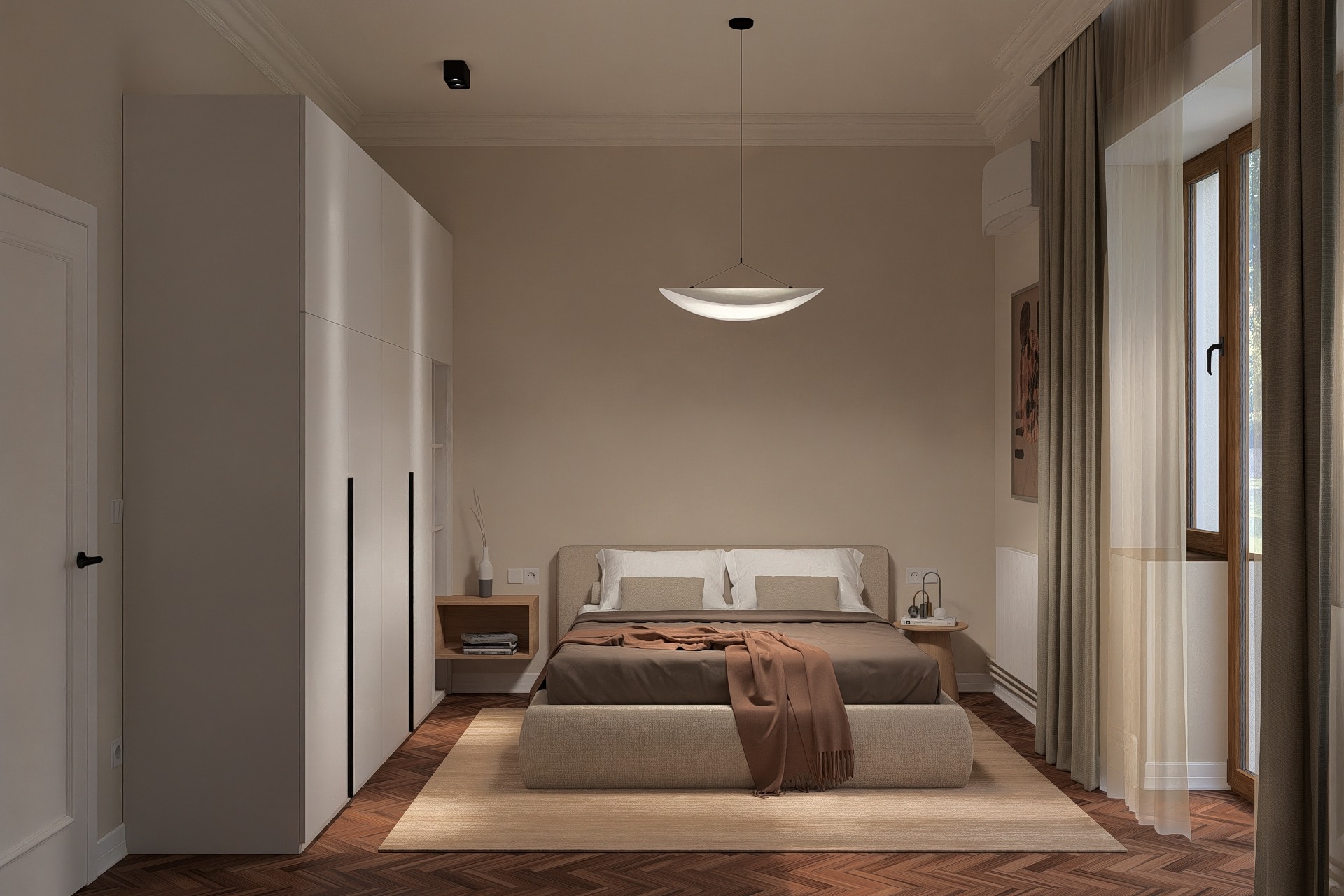 Renovare Dormitor în Clădire Istorică | RbyD 035 - Imagine principală proiect design interior