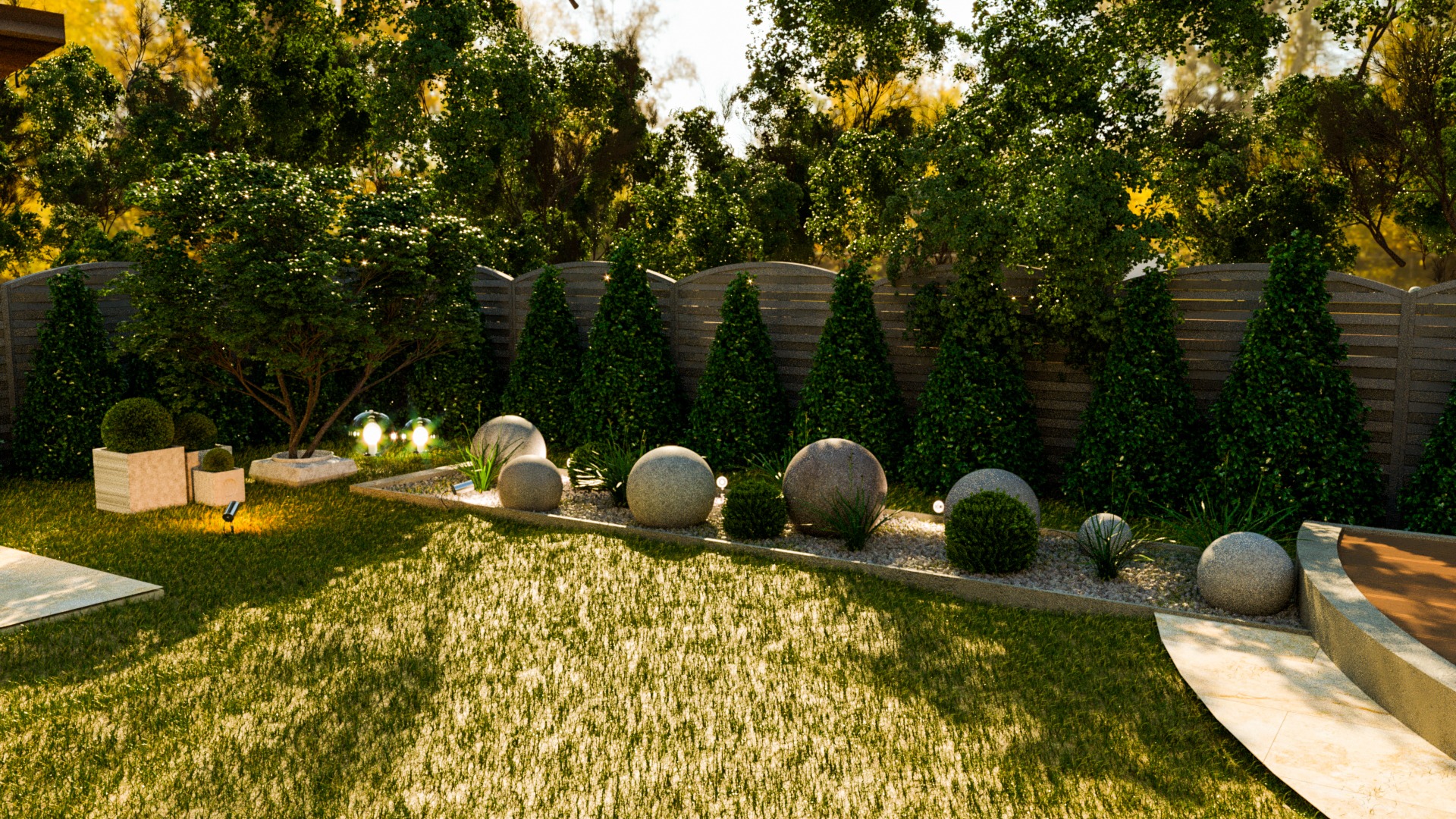 Amenajare Curte la Casă | RbyD 012 - Imagine 3 proiect design interior