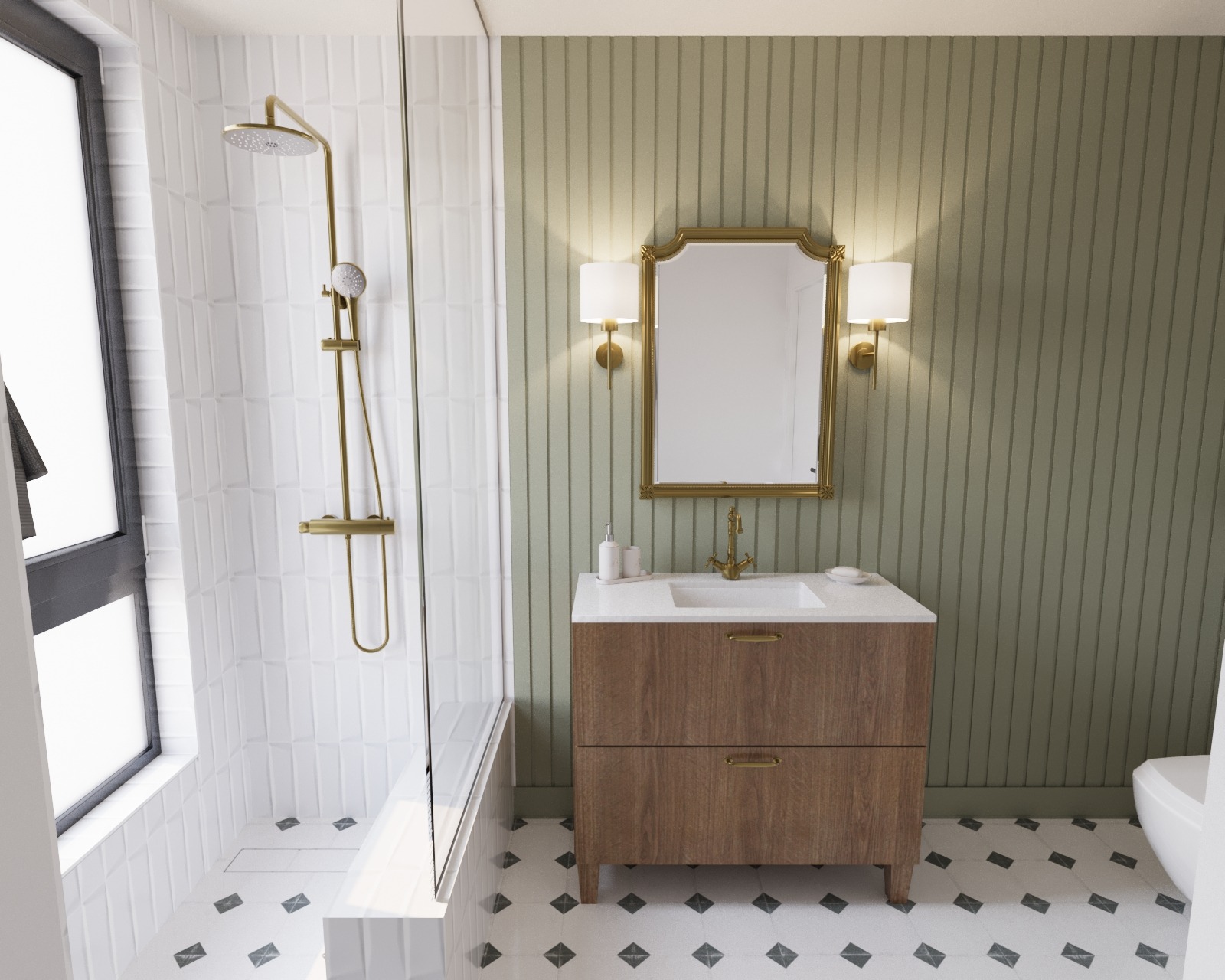 Amenajare Baie Casă | RbyD 030 - Imagine 2 proiect design interior