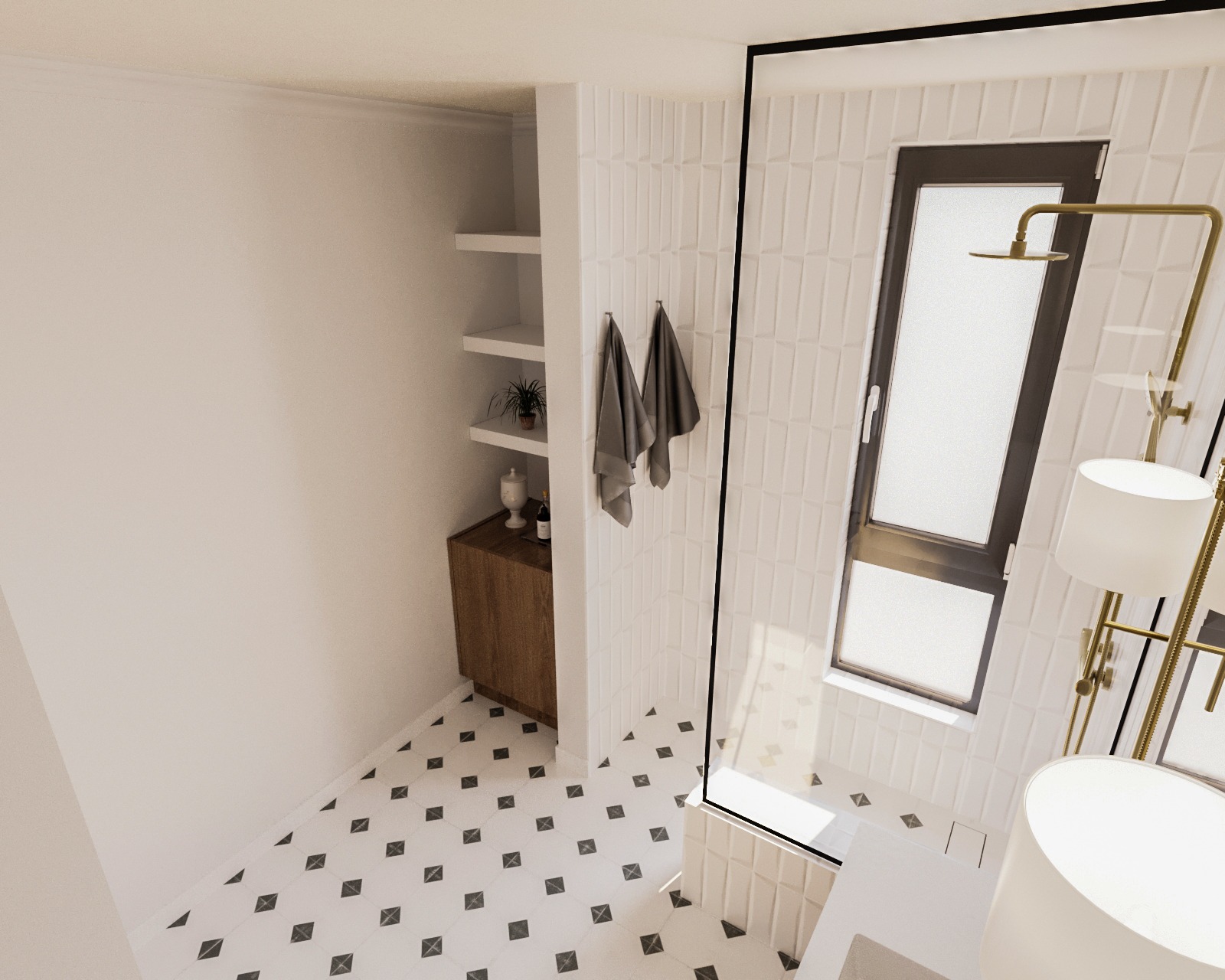 Amenajare Baie Casă | RbyD 030 - Imagine 3 proiect design interior