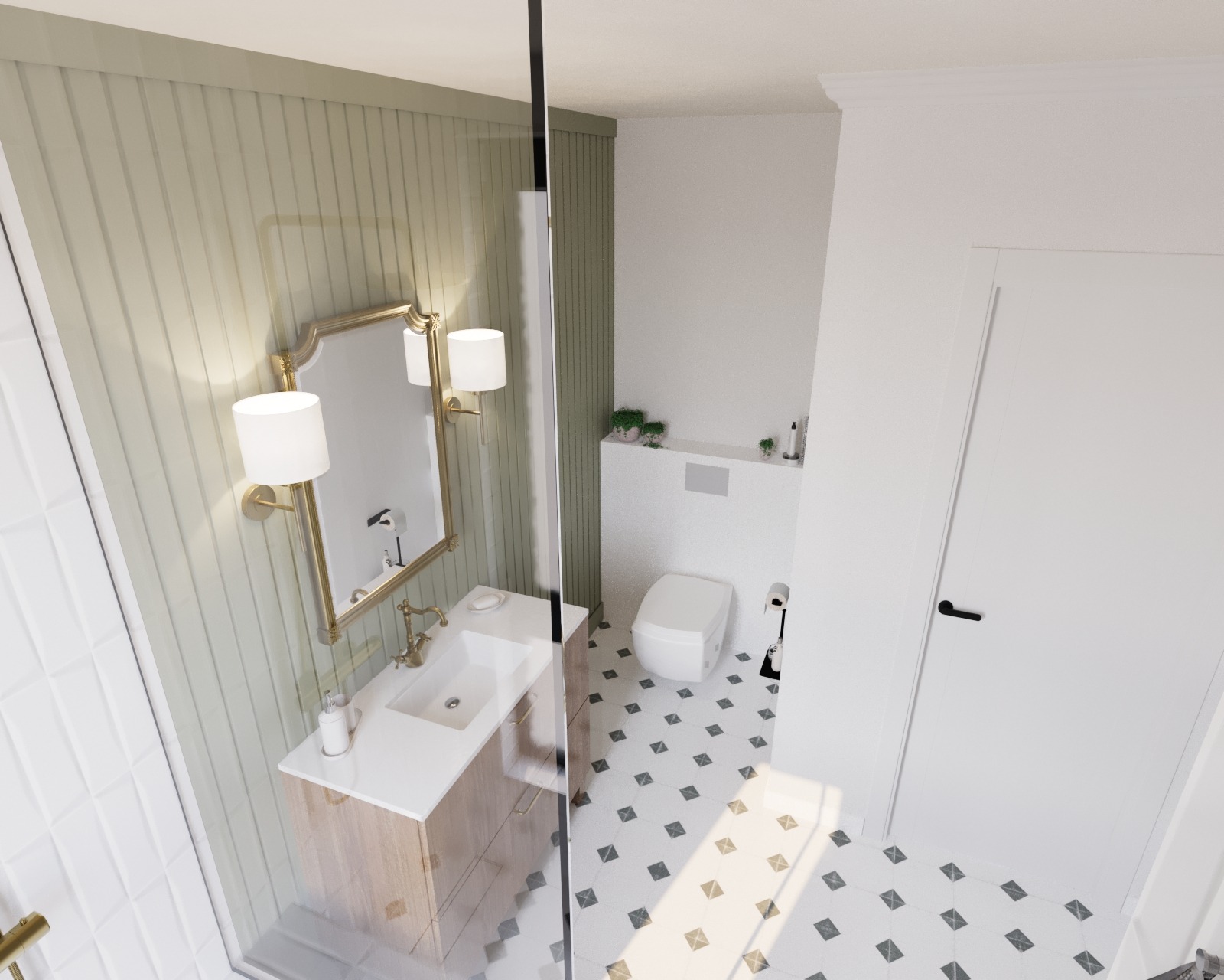 Amenajare Baie Casă | RbyD 030 - Imagine 5 proiect design interior