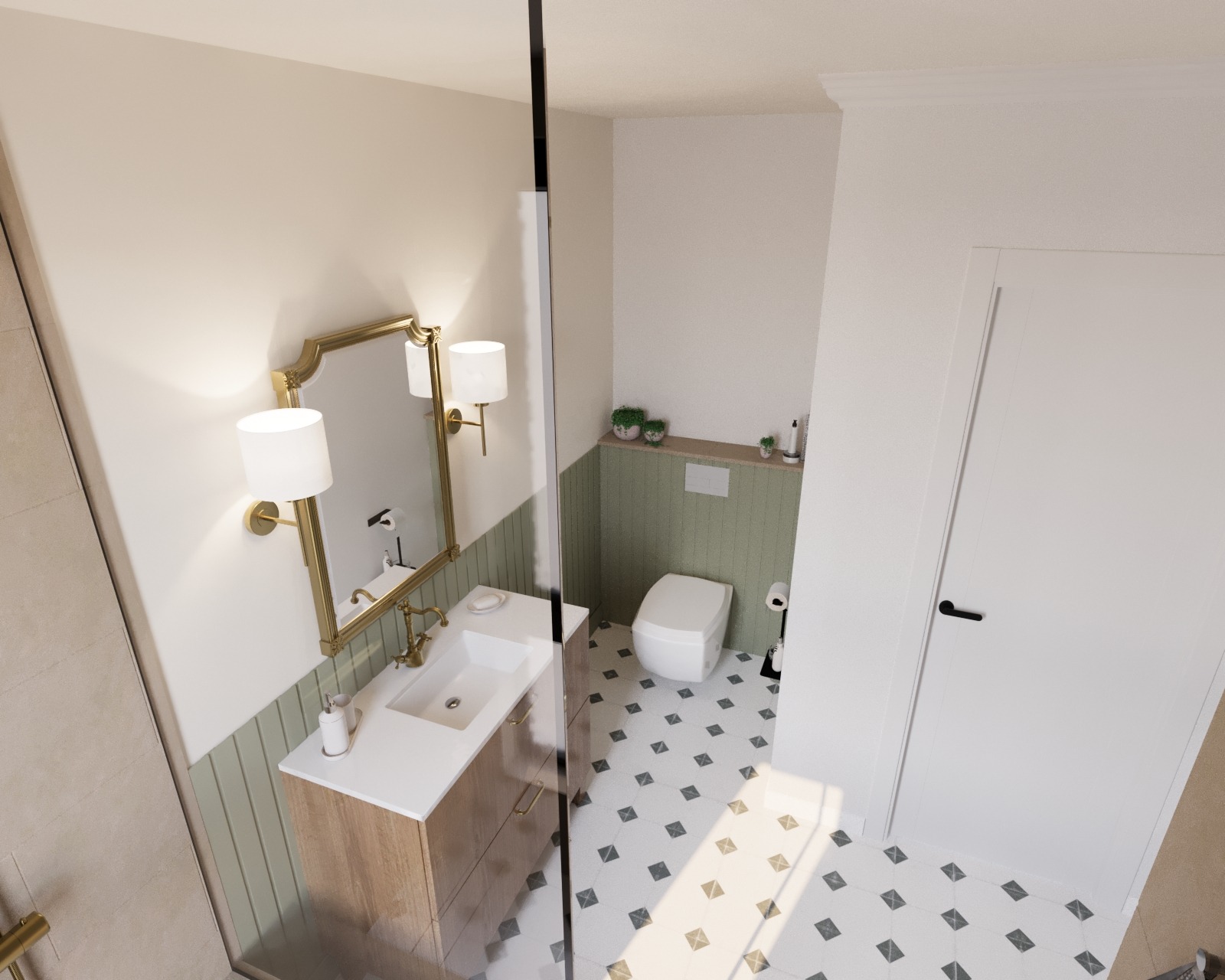 Amenajare Baie Casă | RbyD 030 - Imagine 6 proiect design interior