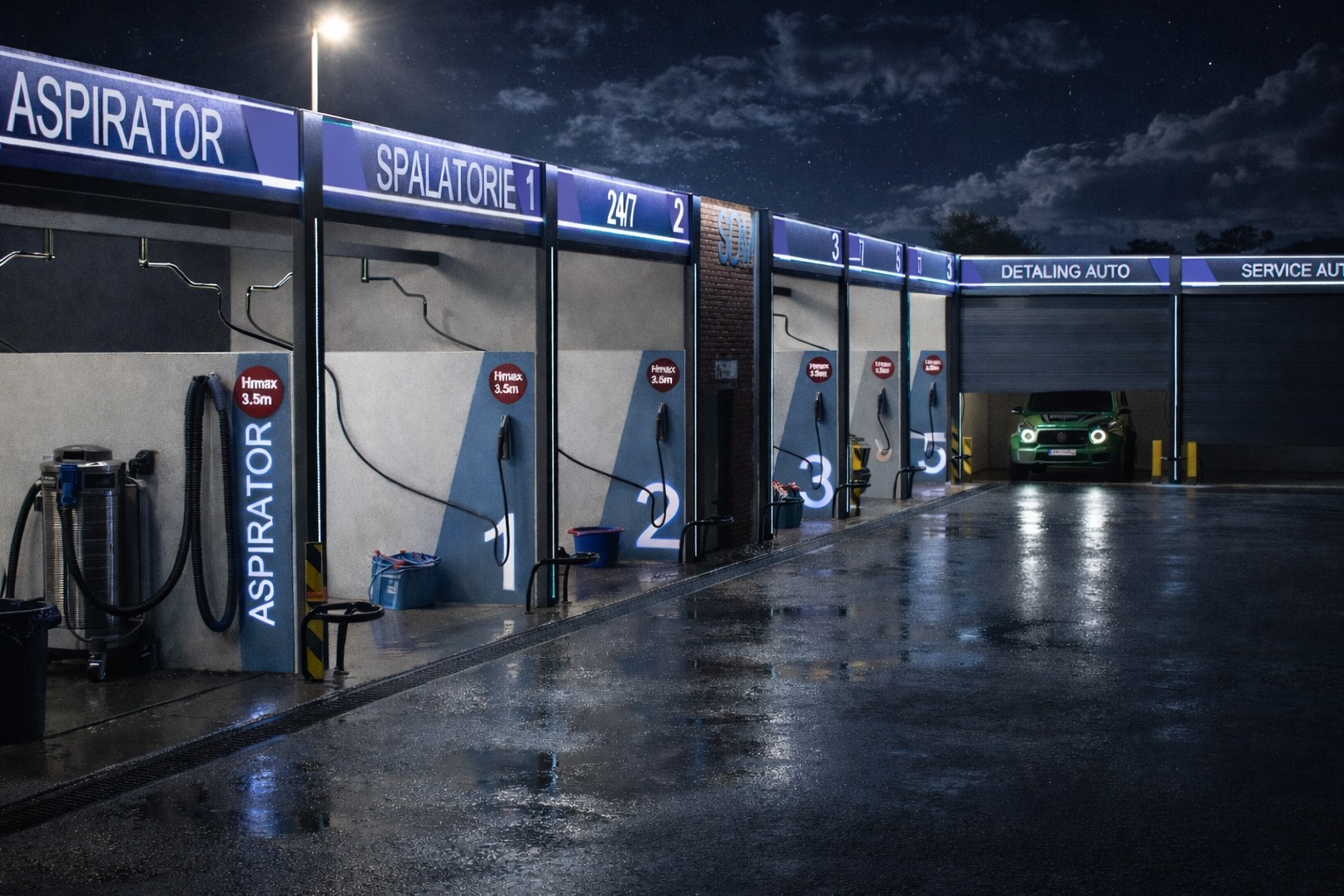 Amenajare Spălătorie Auto | RbyD 068 - Imagine 2 proiect design interior