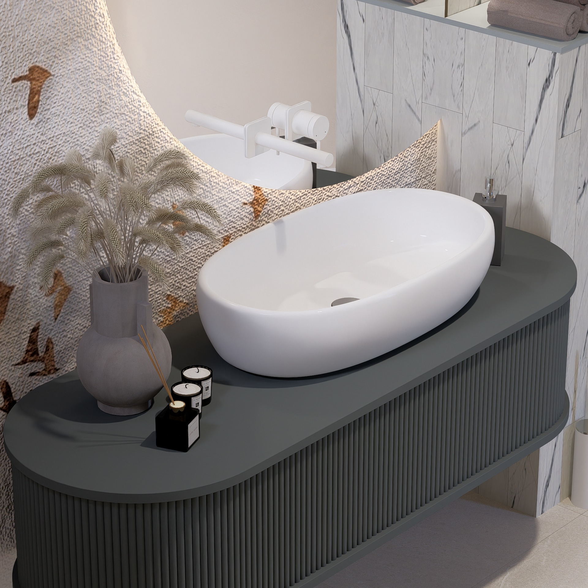 Amenajare Baie Casă | RbyD 069 - Imagine principală proiect design interior