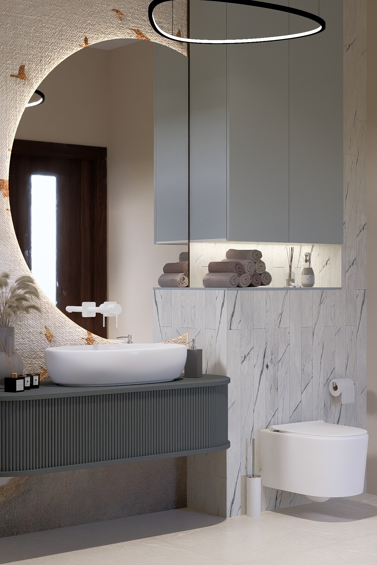 Amenajare Baie Casă | RbyD 069 - Imagine 4 proiect design interior