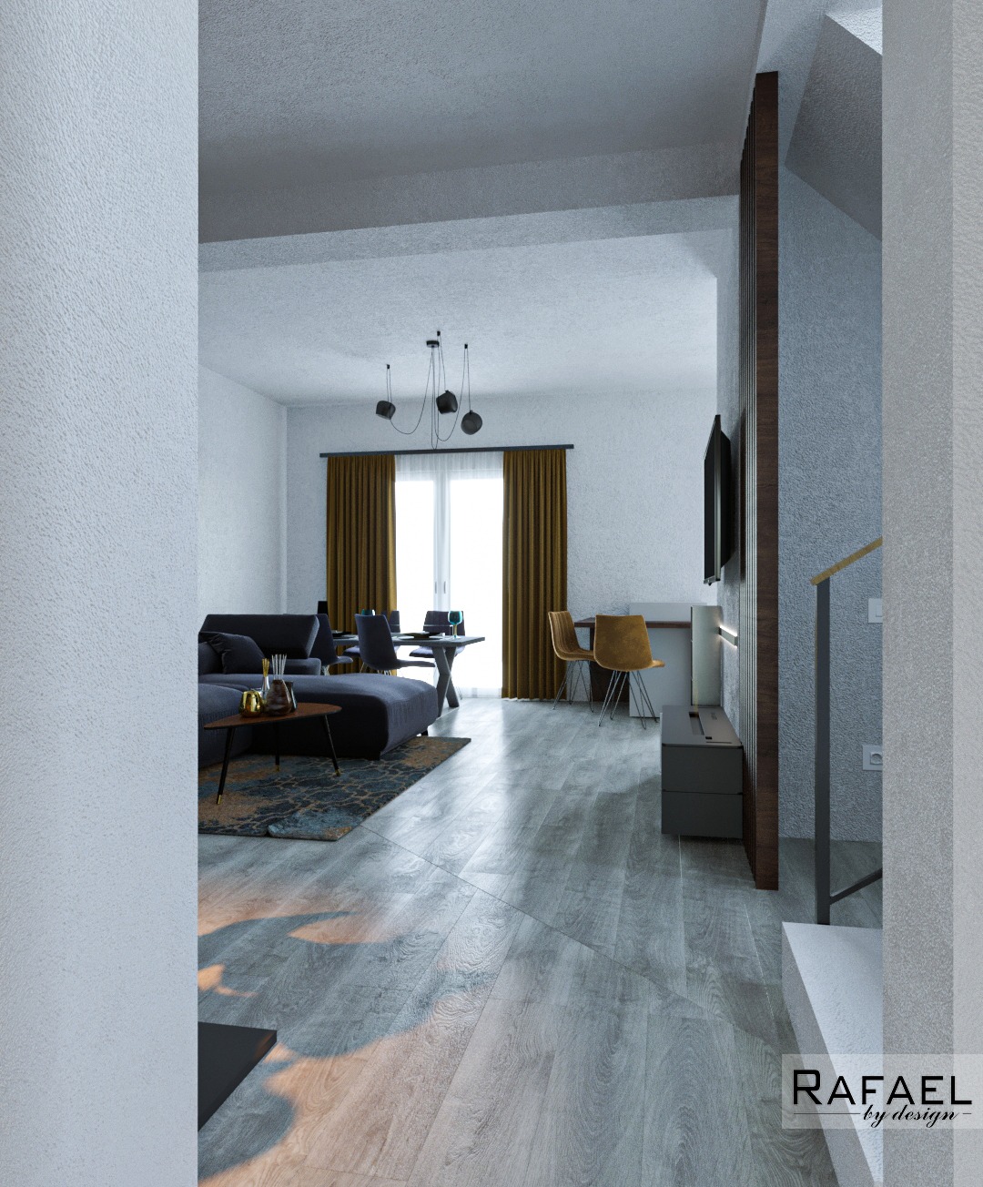 Renovare Living Casă | RbyD 021 - Imagine 2 proiect design interior