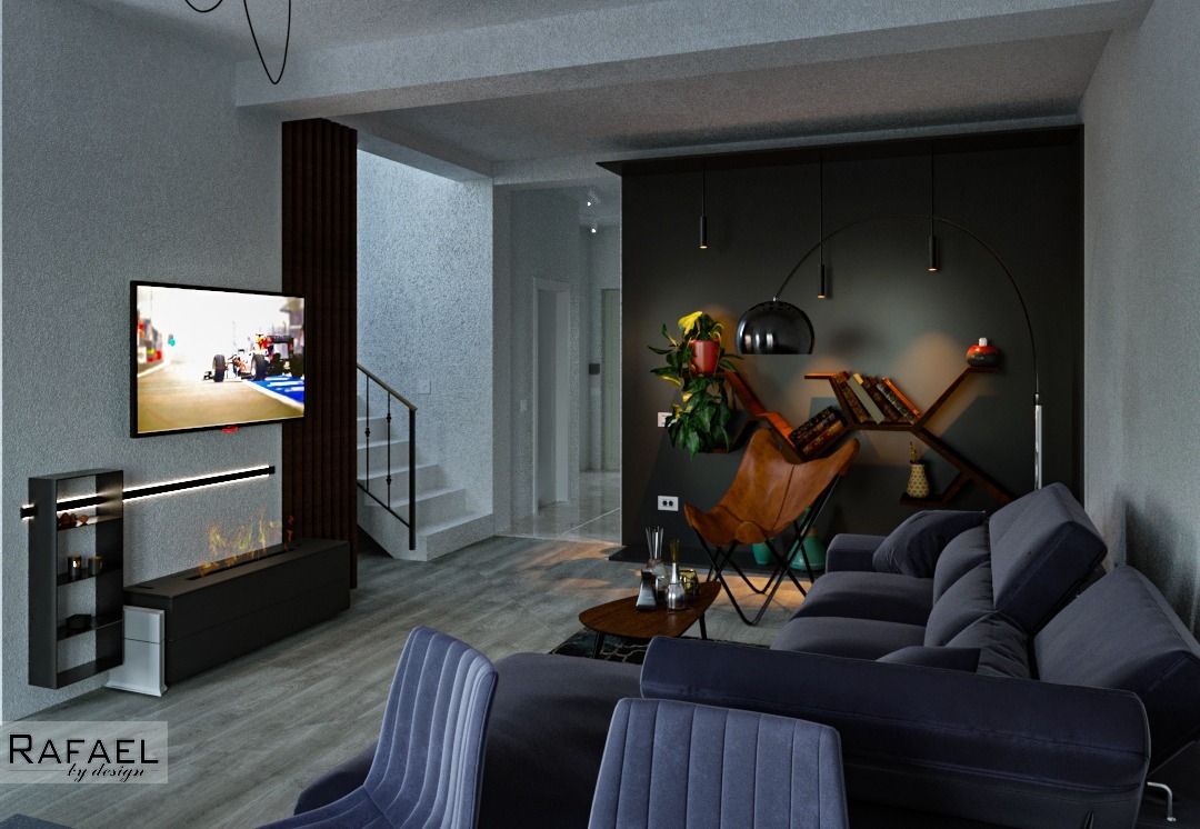 Renovare Living Casă | RbyD 021 - Proiect Living în Dumbrăvița, România (3 fotografii)